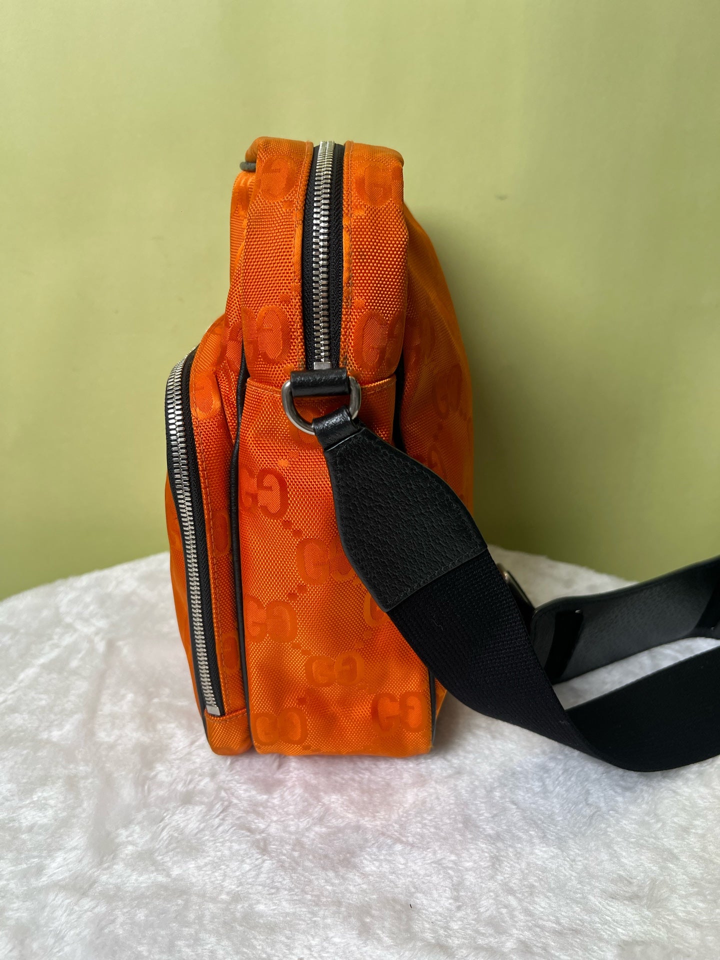 Gucci Orange Messenger Bag