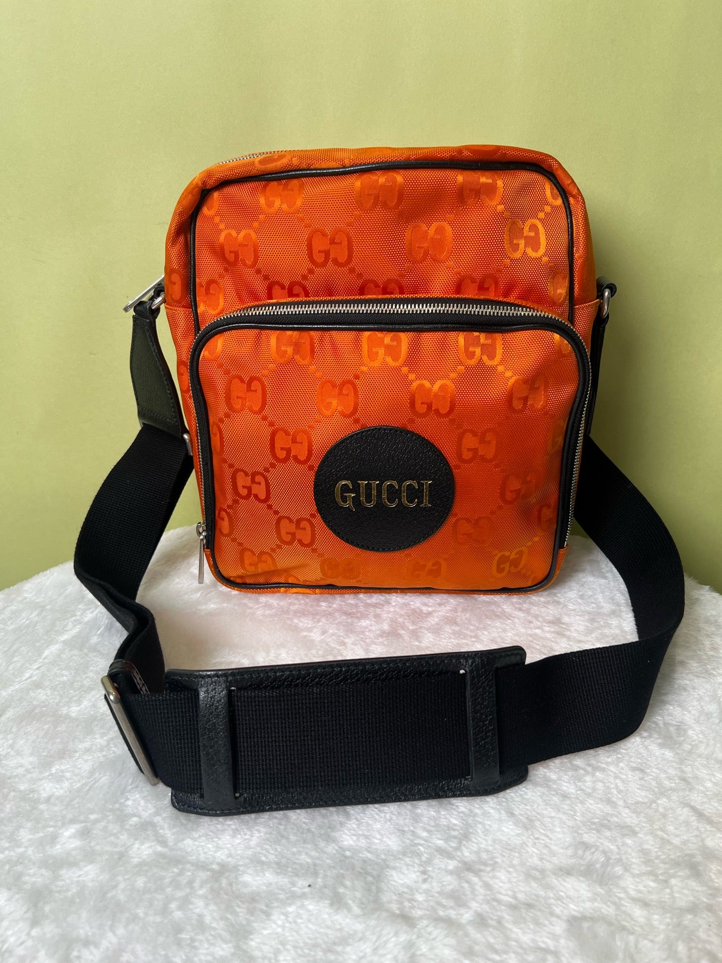Gucci Orange Messenger Bag