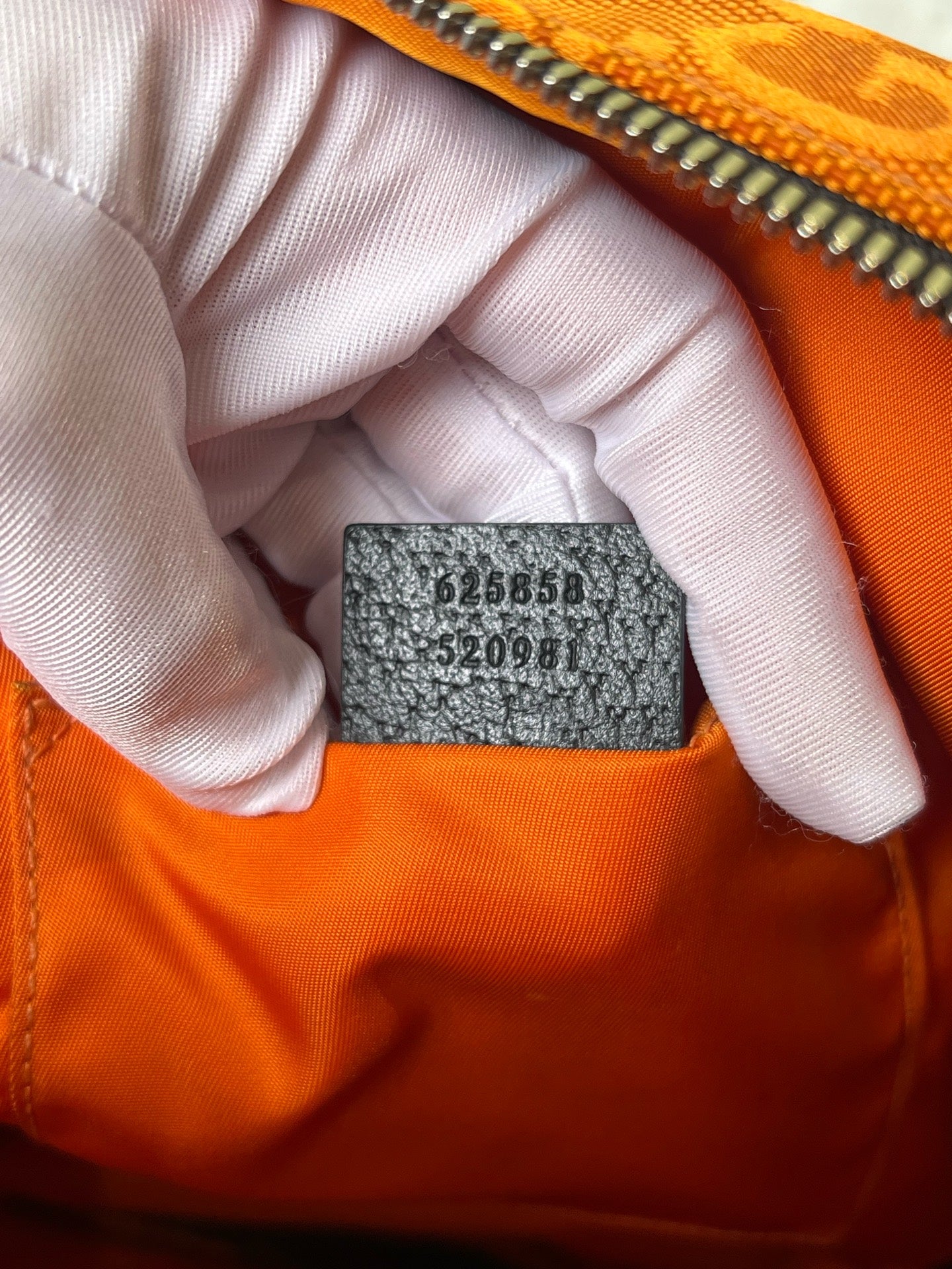 Gucci Orange Messenger Bag