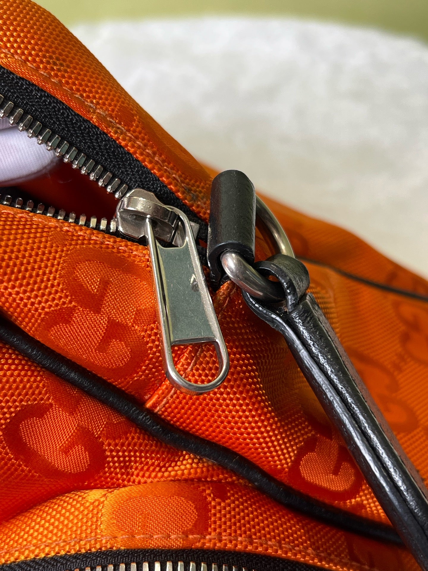 Gucci Orange Messenger Bag