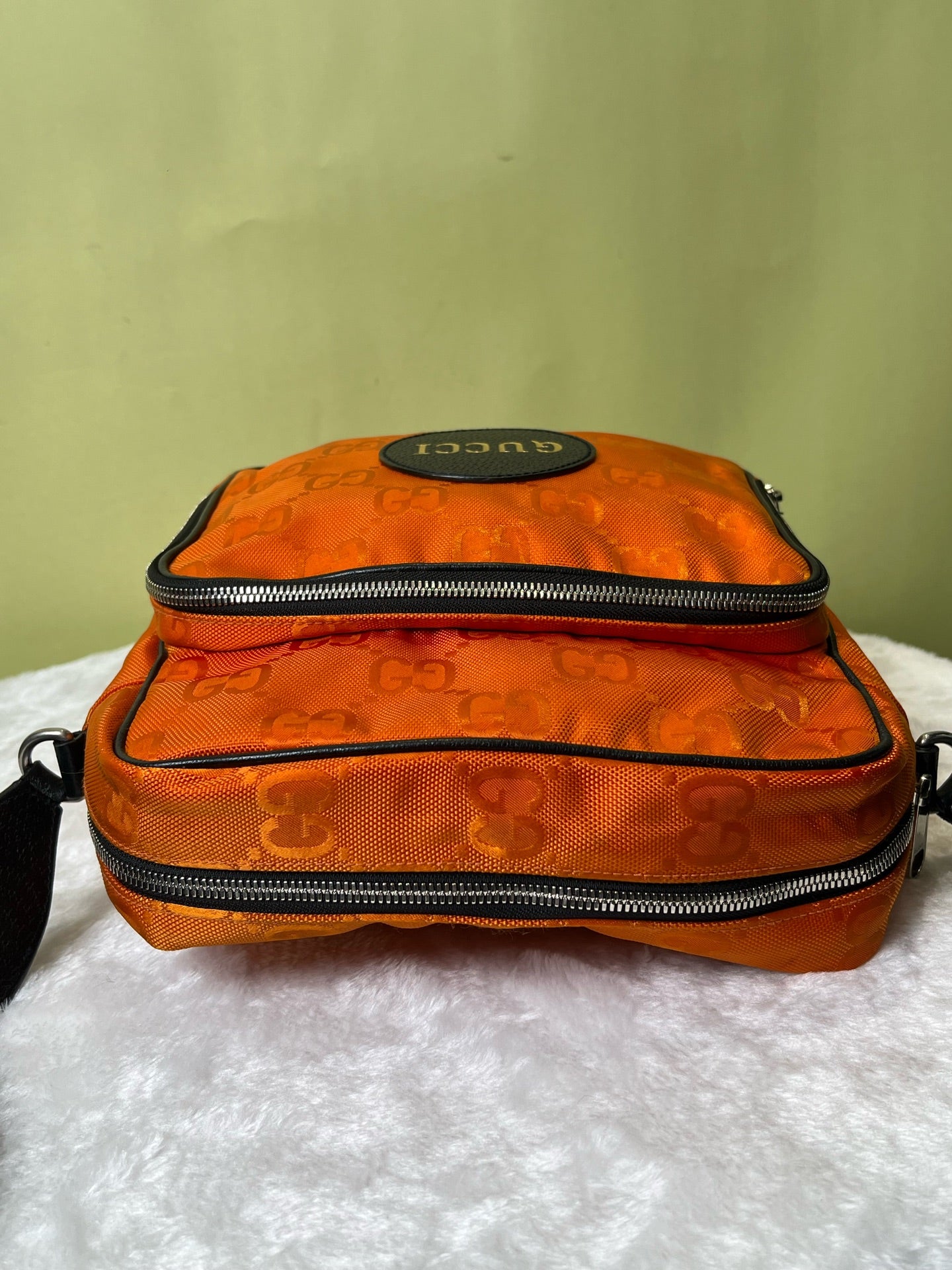 Gucci Orange Messenger Bag