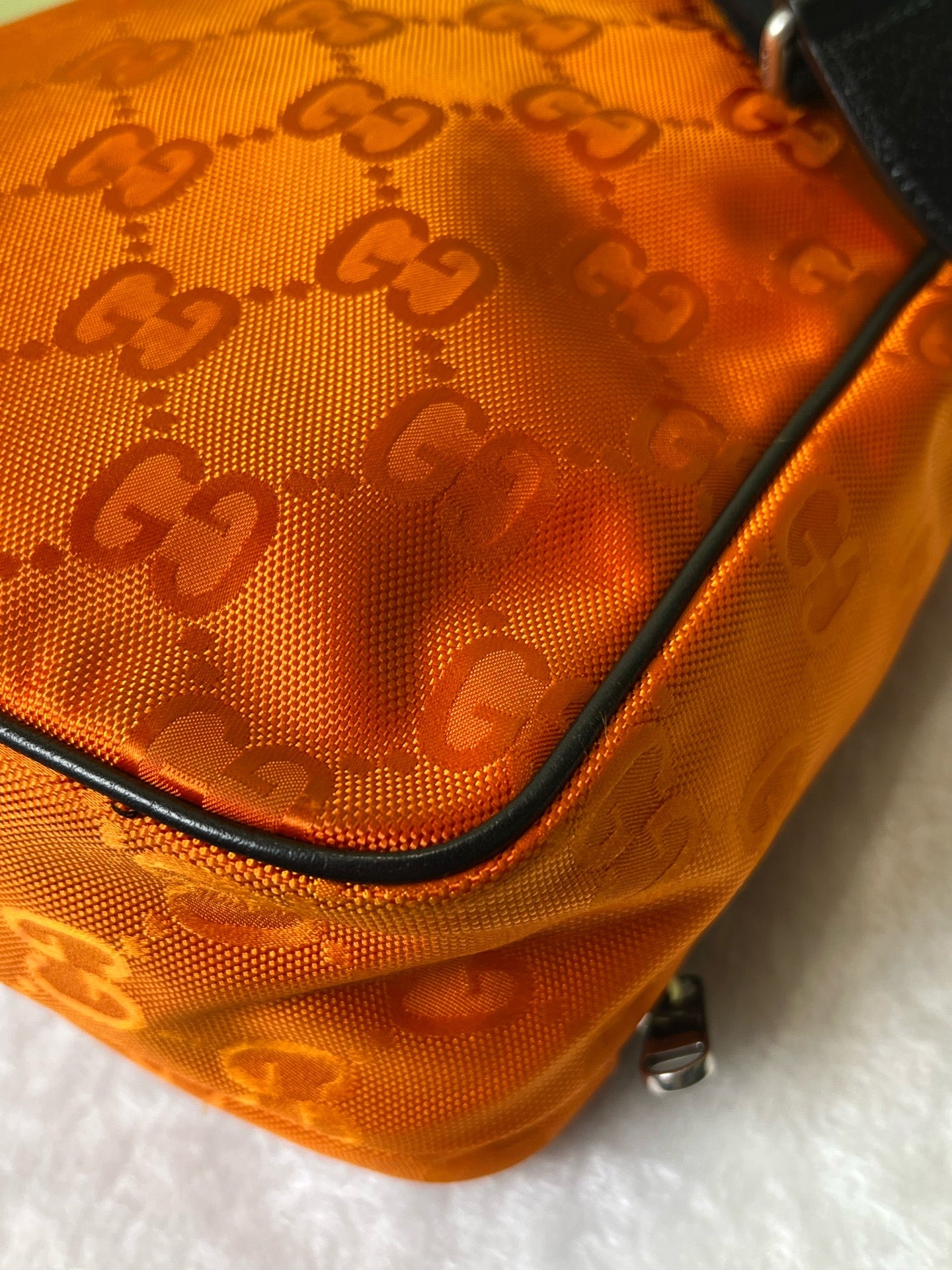 Gucci Orange Messenger Bag