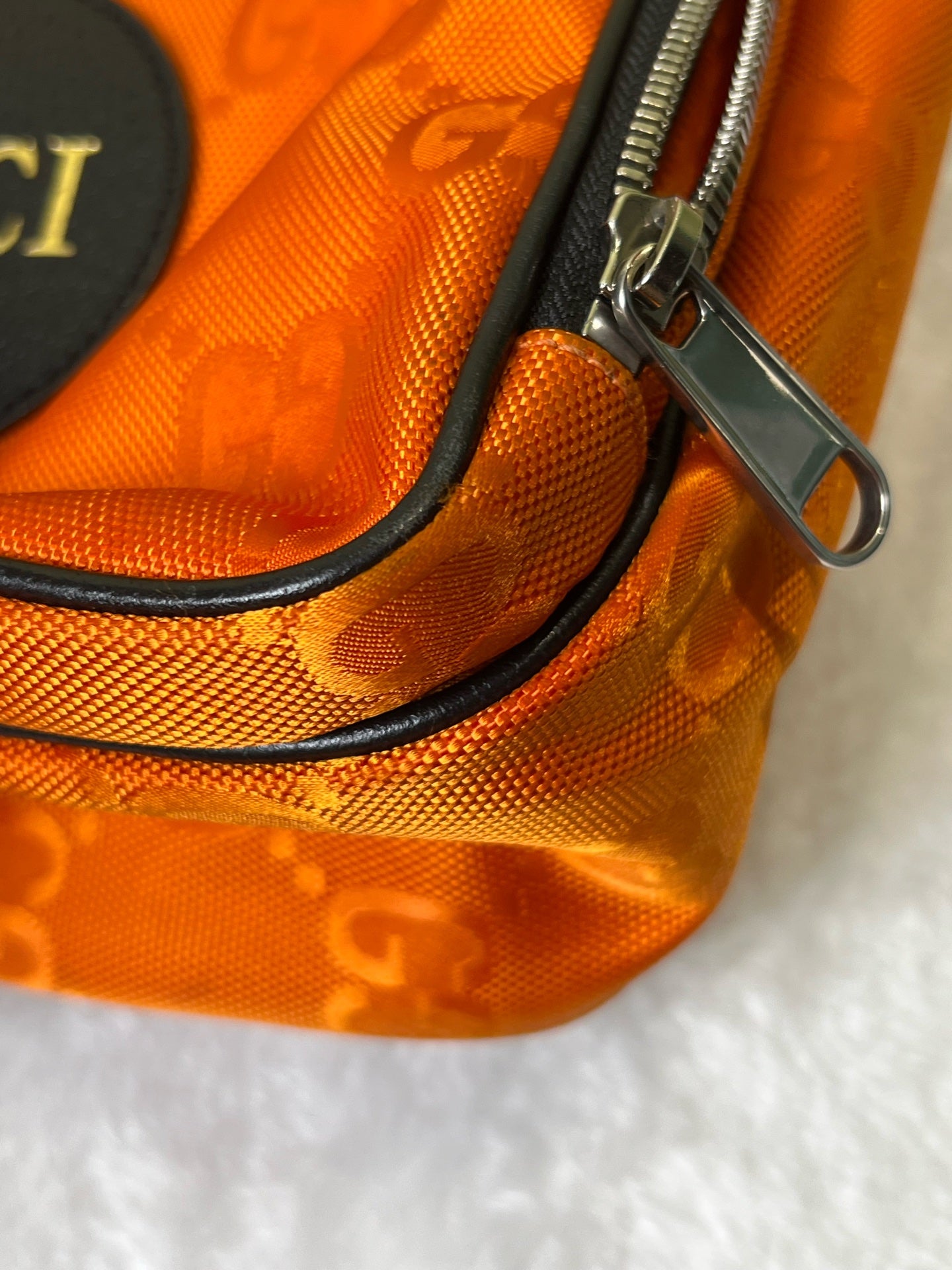 Gucci Orange Messenger Bag