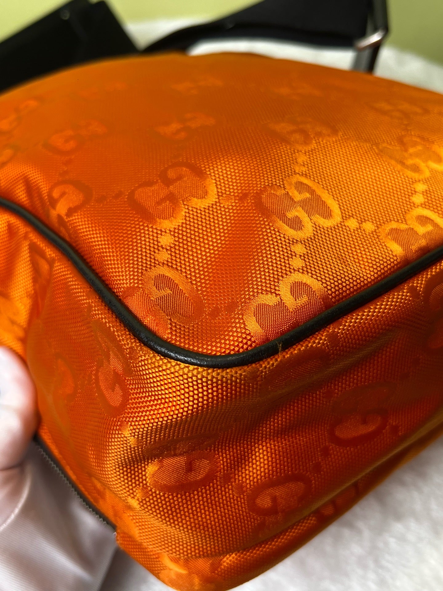 Gucci Orange Messenger Bag