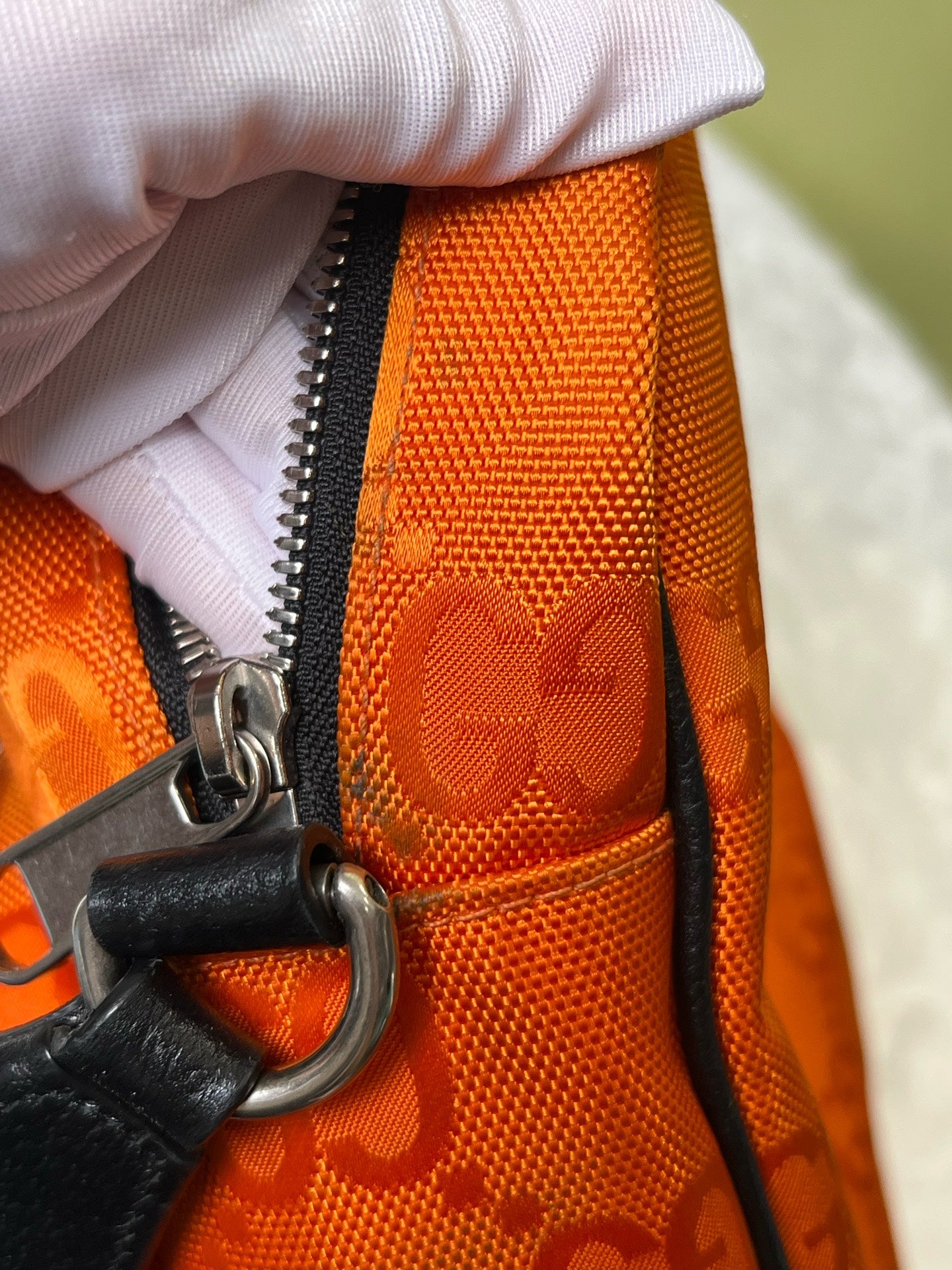 Gucci Orange Messenger Bag