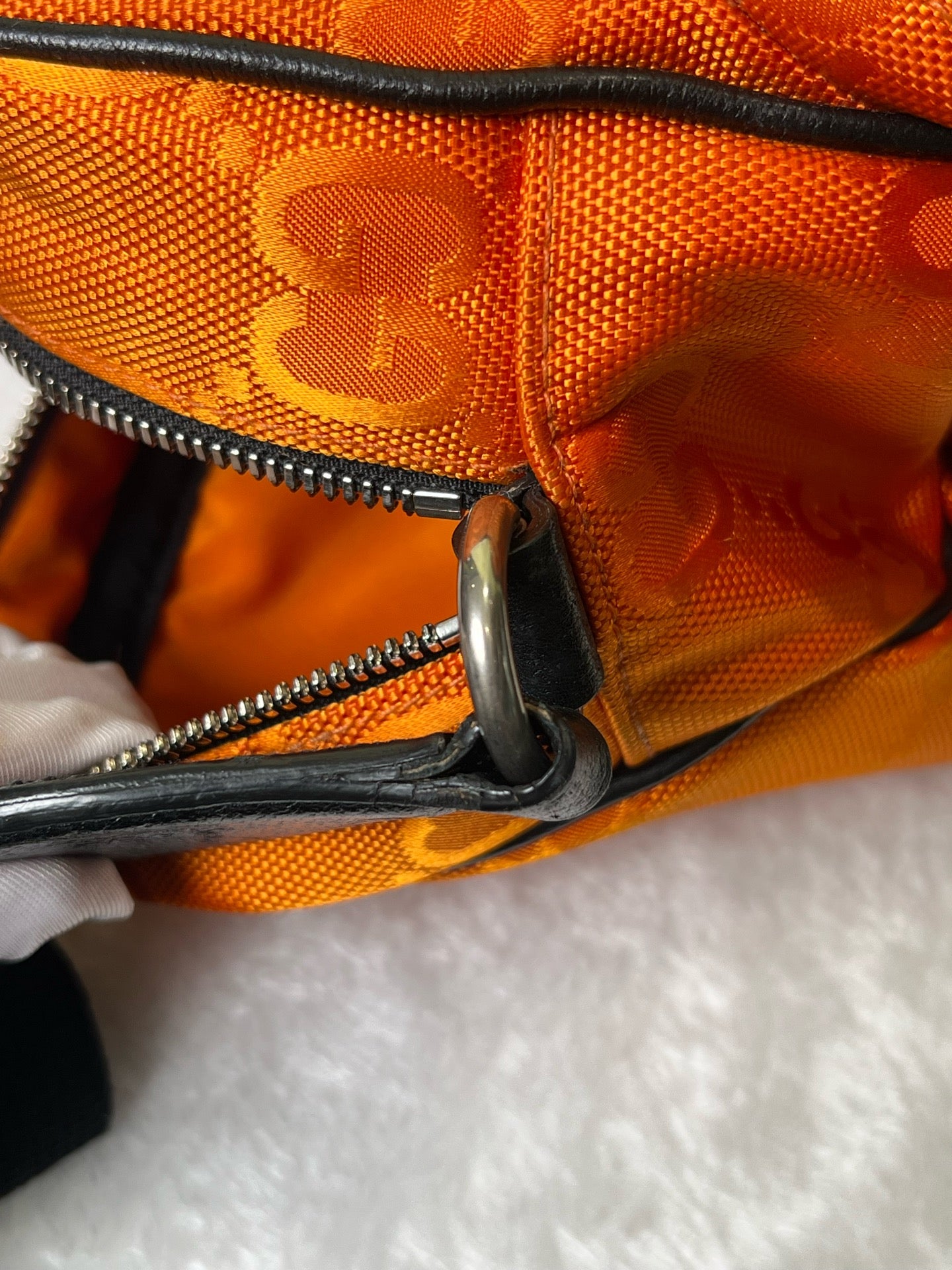 Gucci Orange Messenger Bag