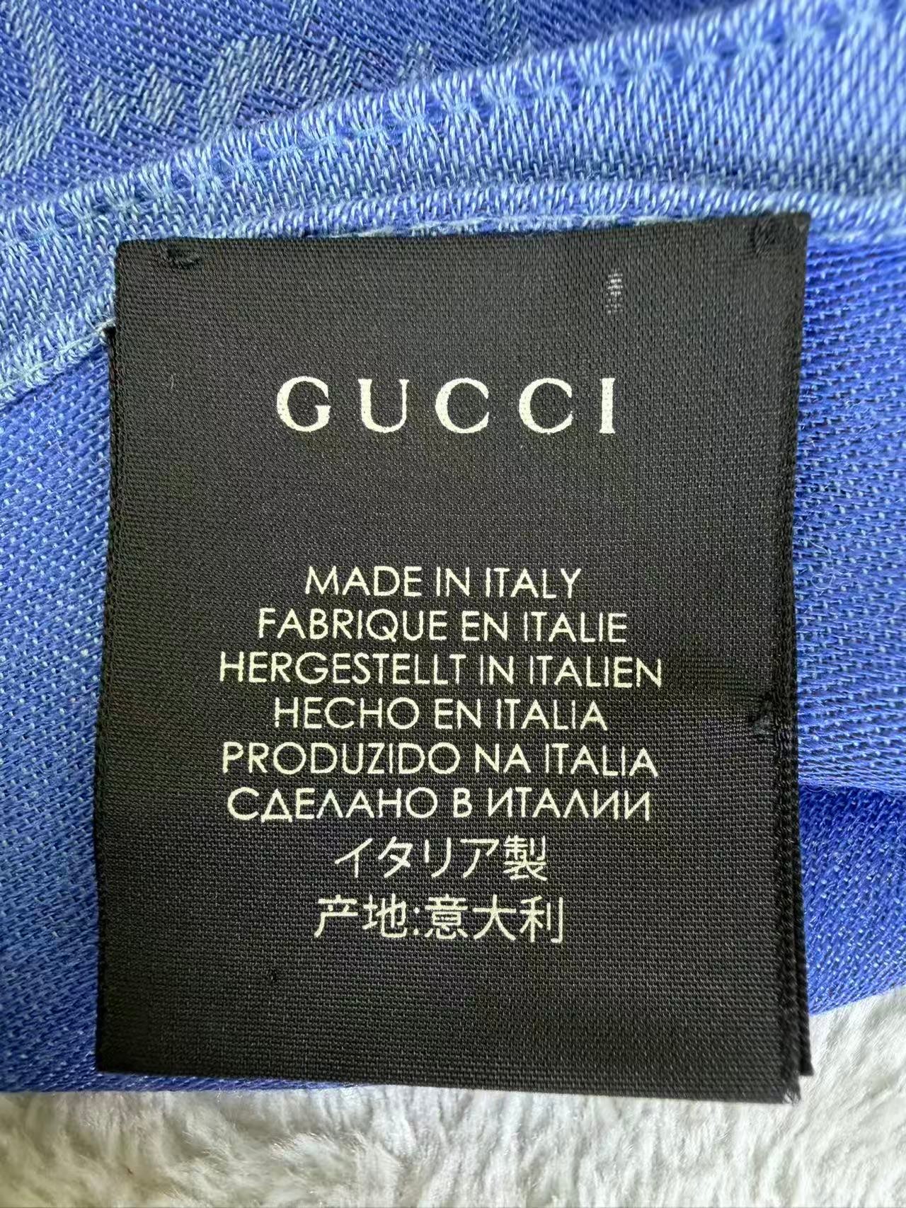Gucci Blue Scarf