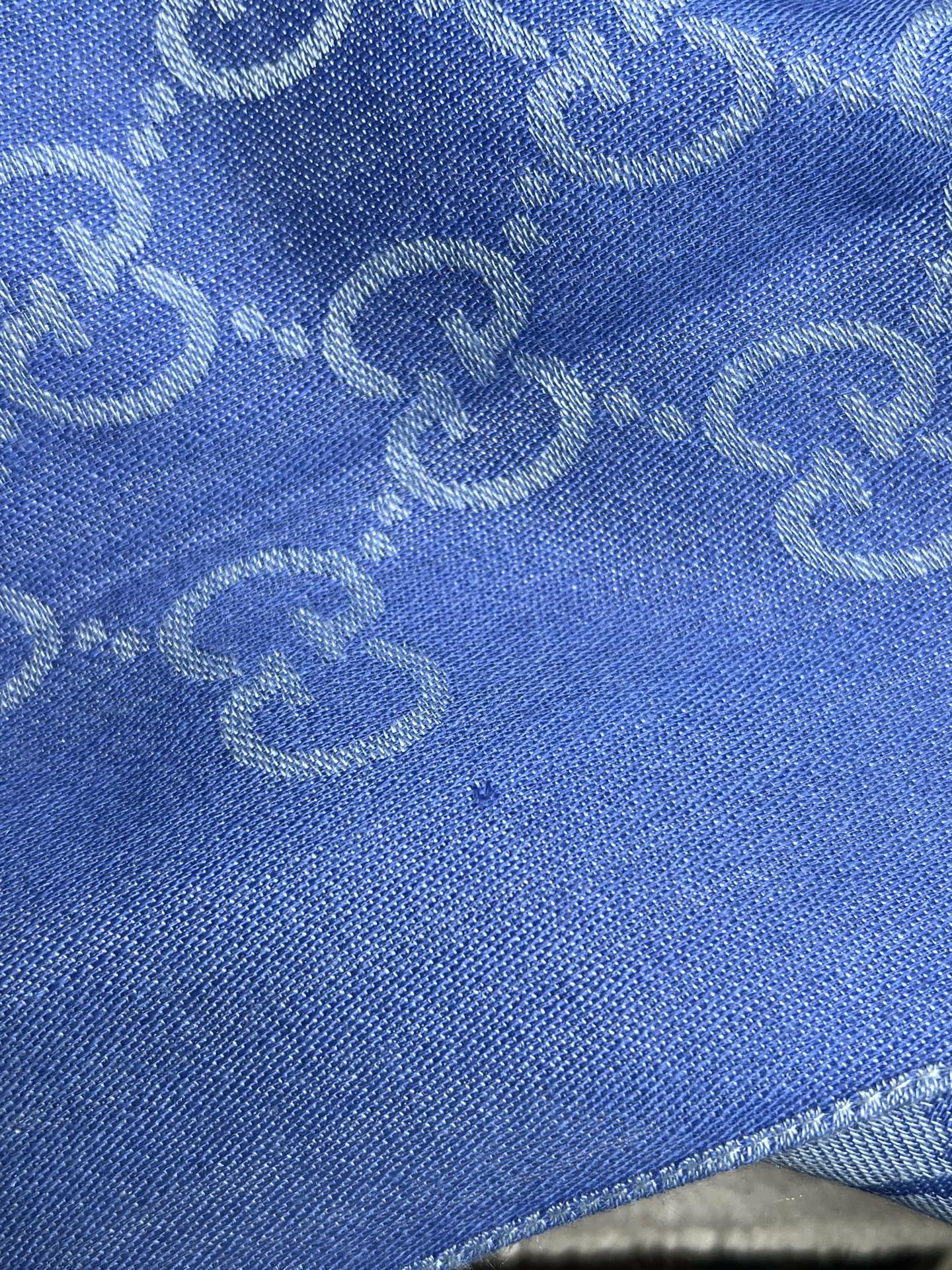 Gucci Blue Scarf