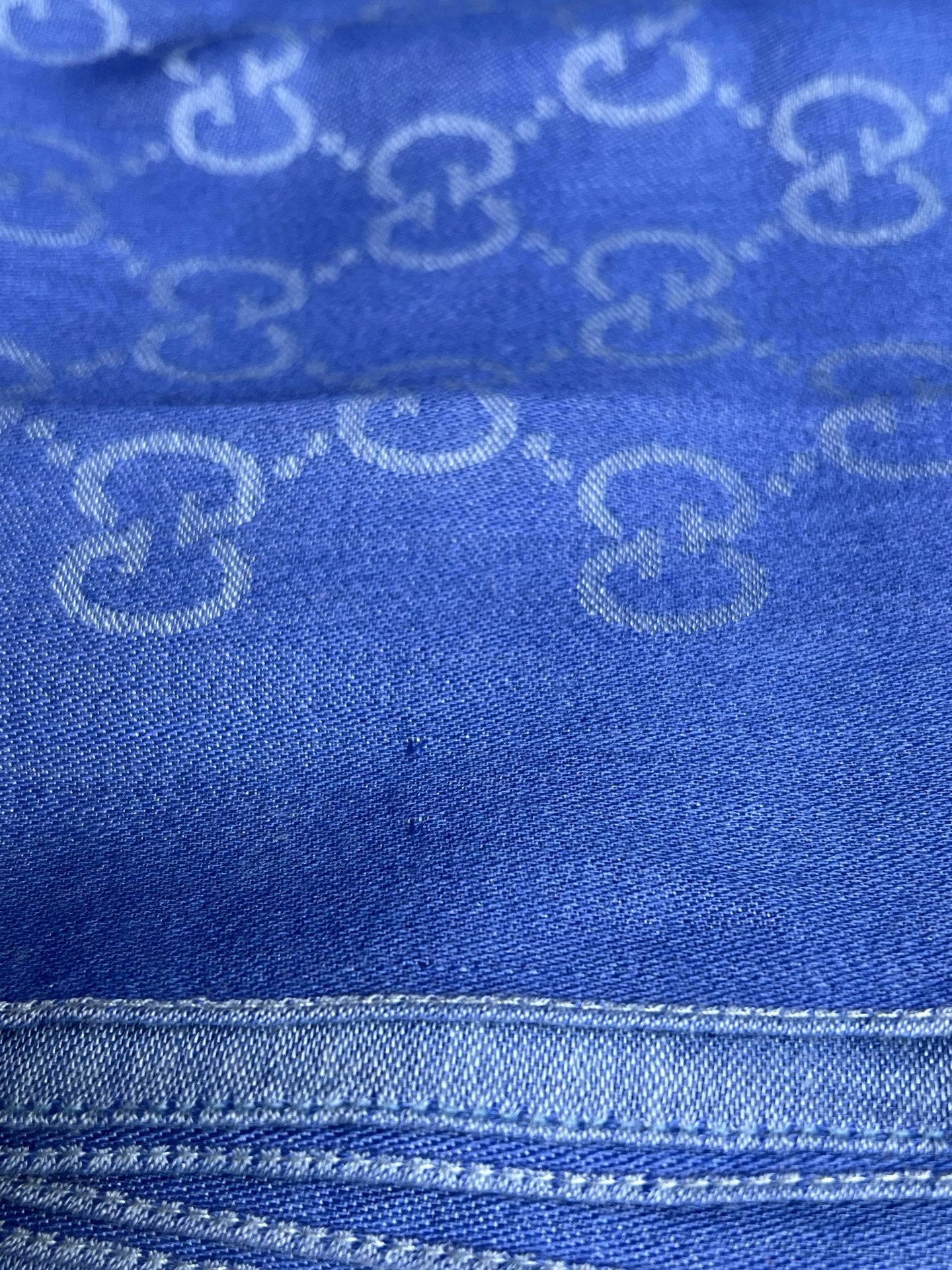 Gucci Blue Scarf