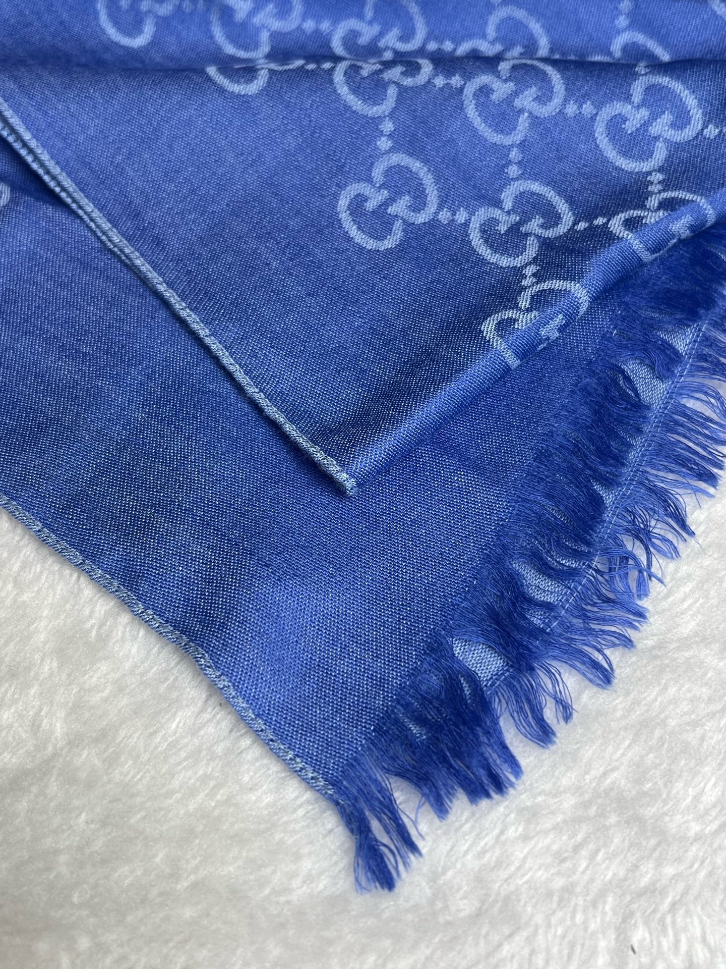 Gucci Blue Scarf