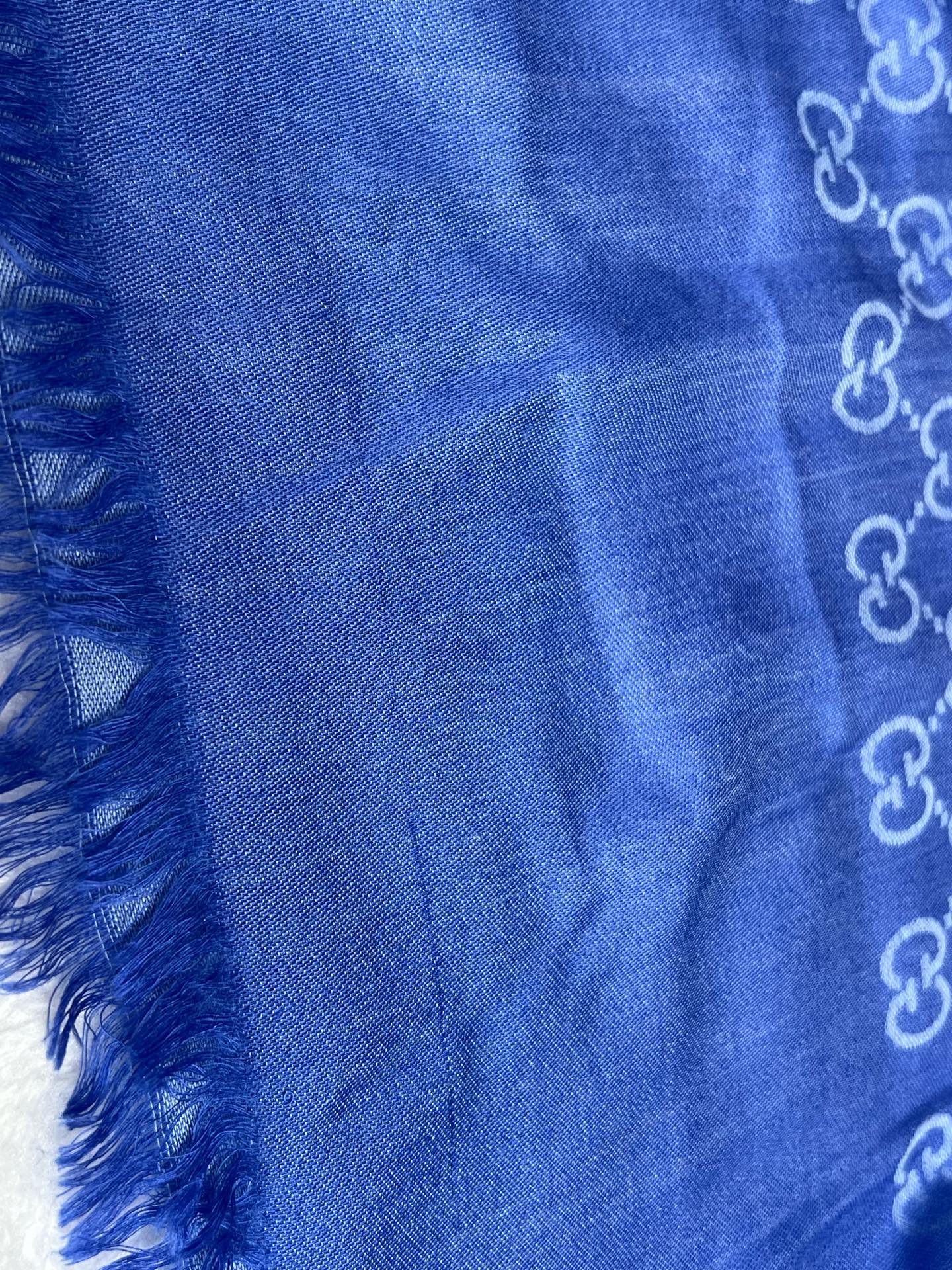 Gucci Blue Scarf