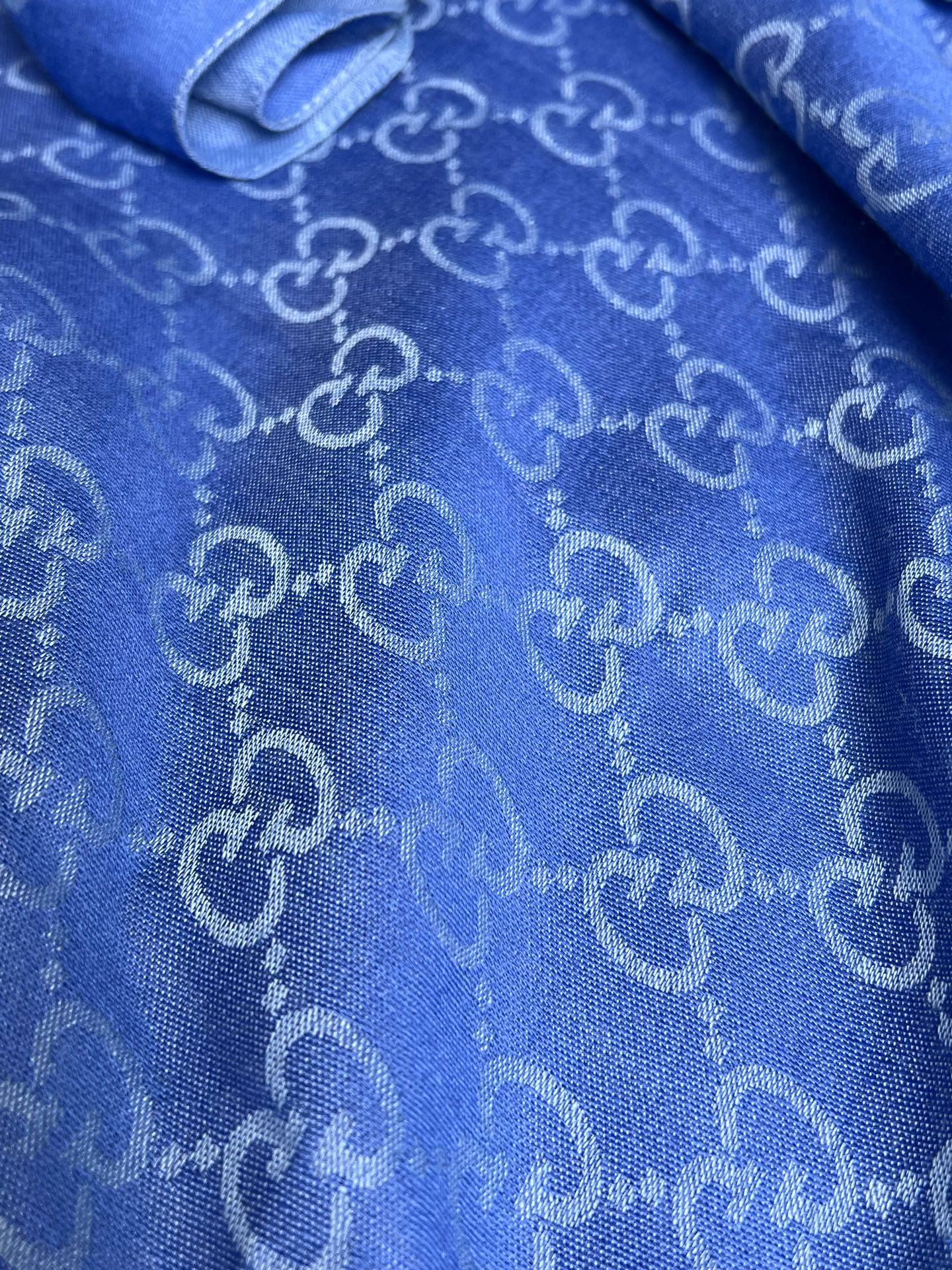 Gucci Blue Scarf