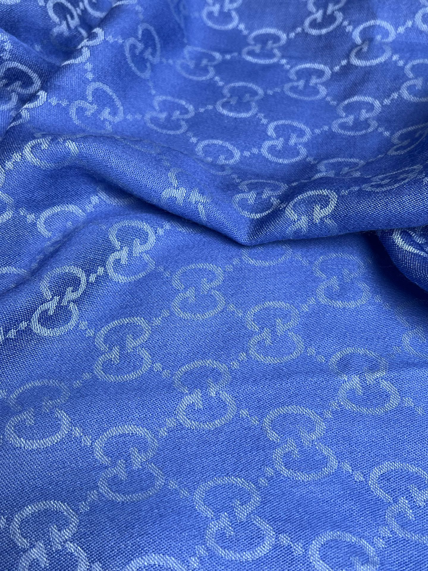 Gucci Blue Scarf