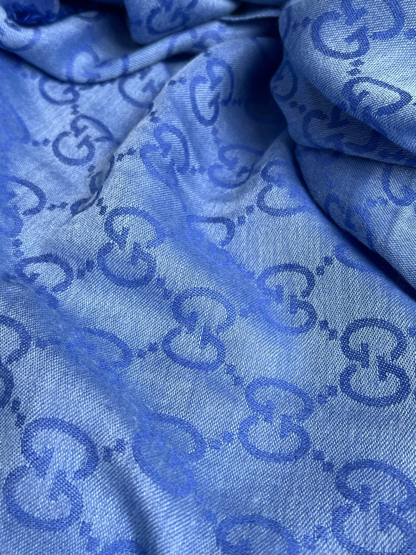 Gucci Blue Scarf