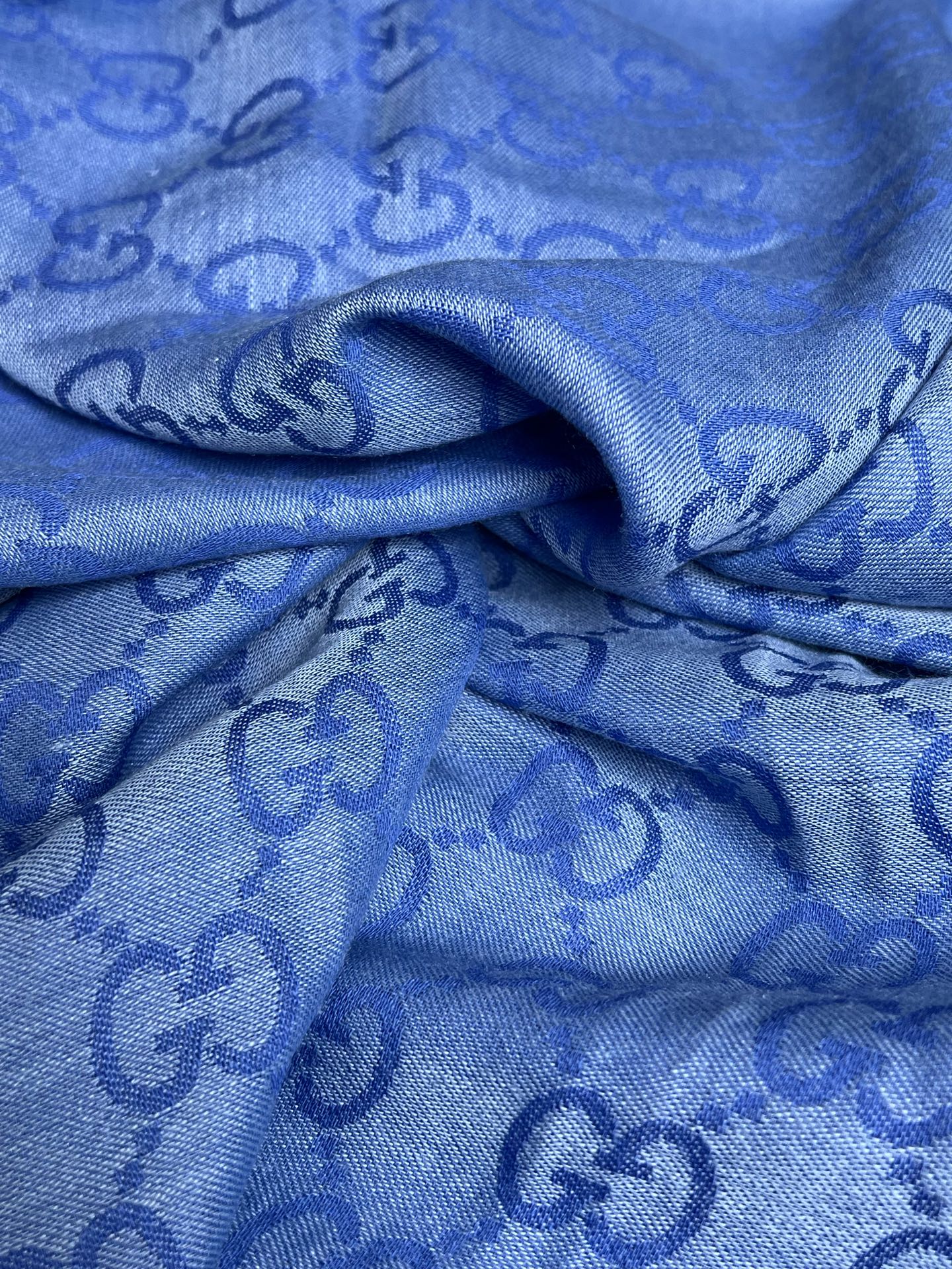 Gucci Blue Scarf