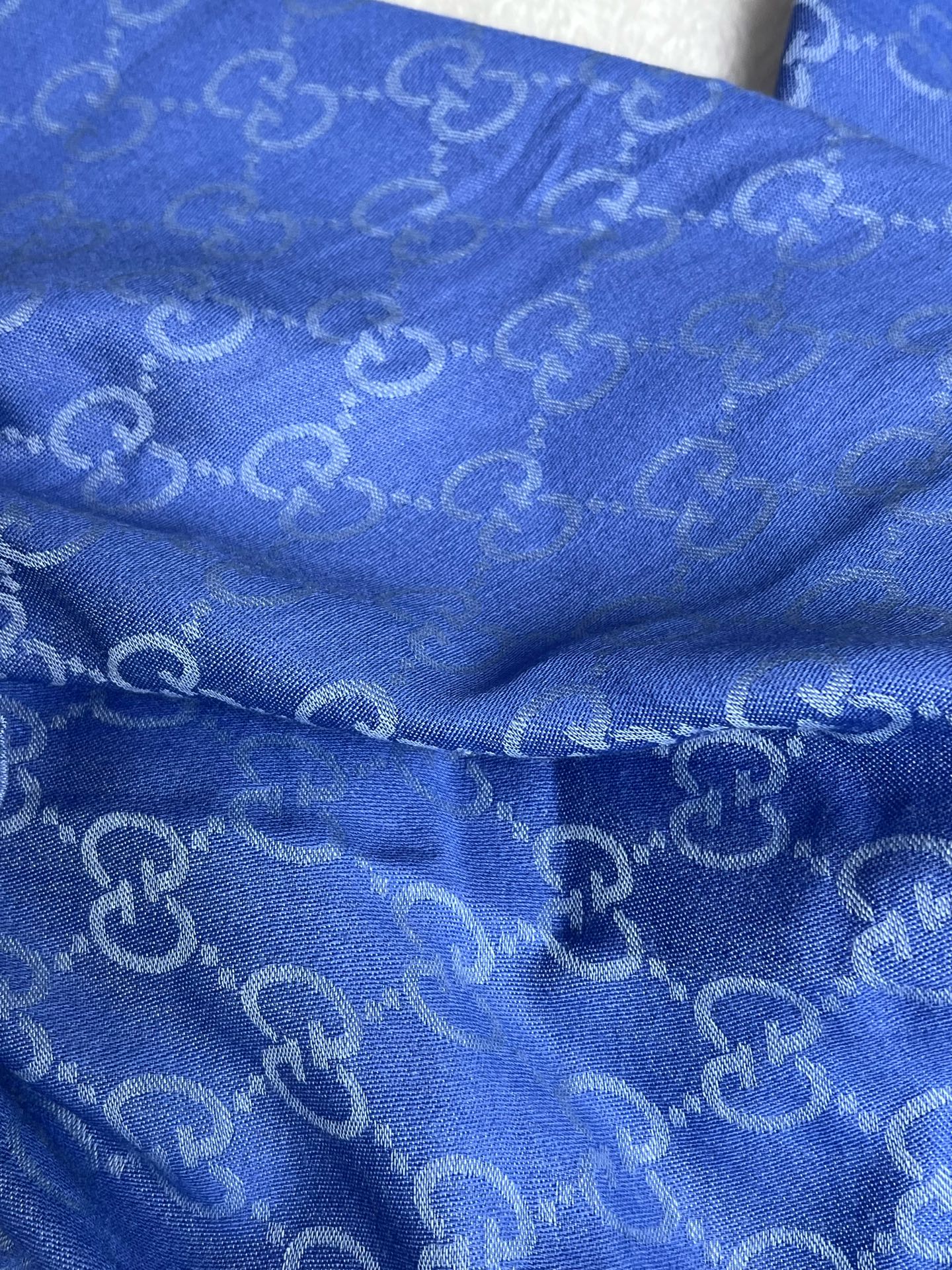 Gucci Blue Scarf