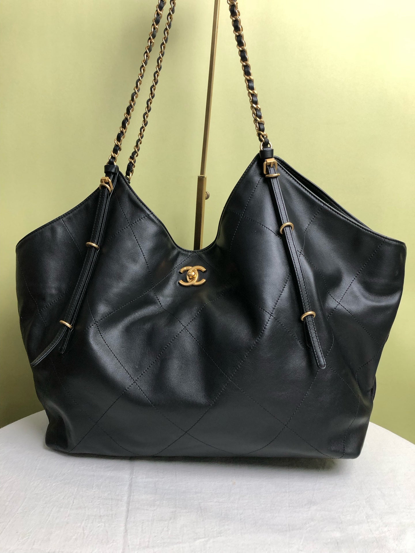 Chanel Metal Black Tote