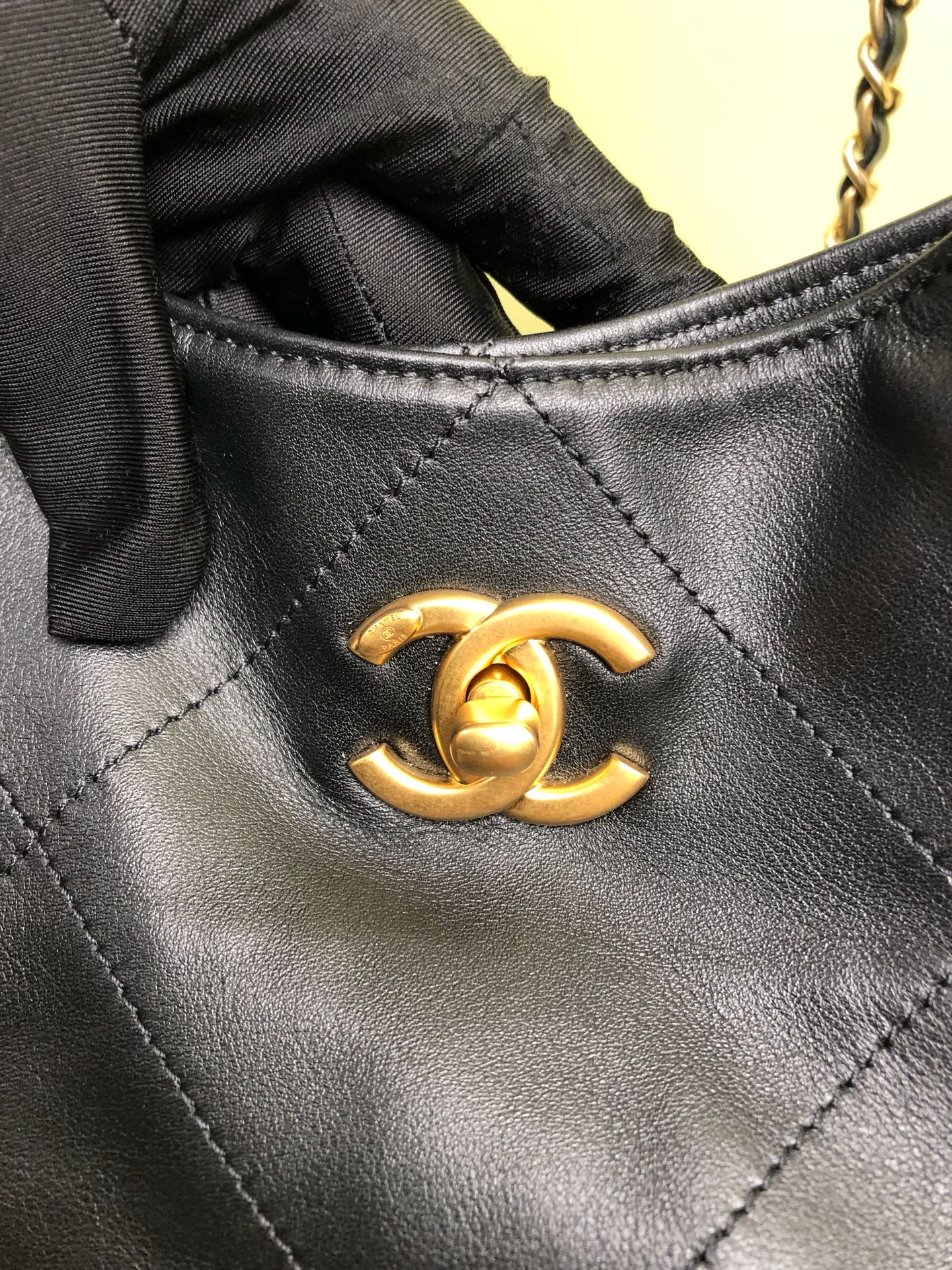Chanel Metal Black Tote