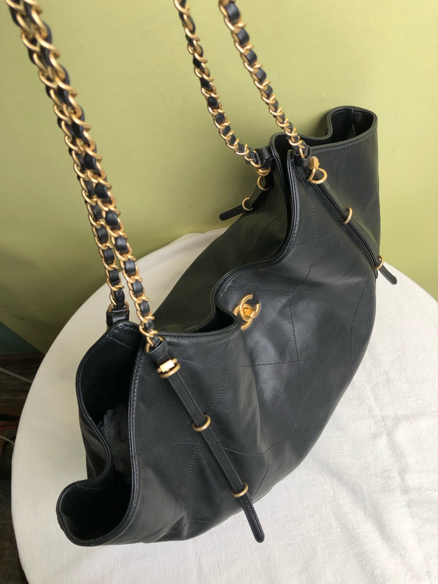 Chanel Metal Black Tote