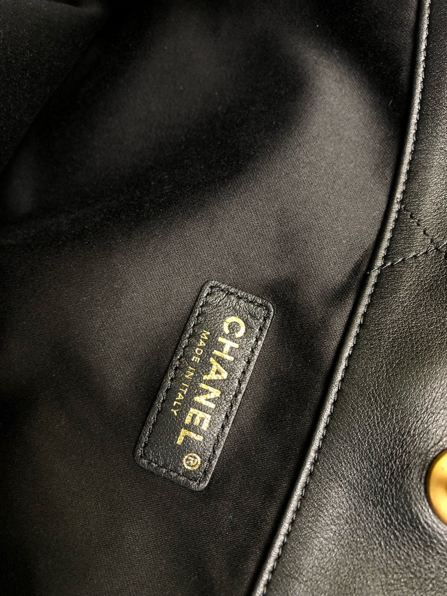 Chanel Metal Black Tote