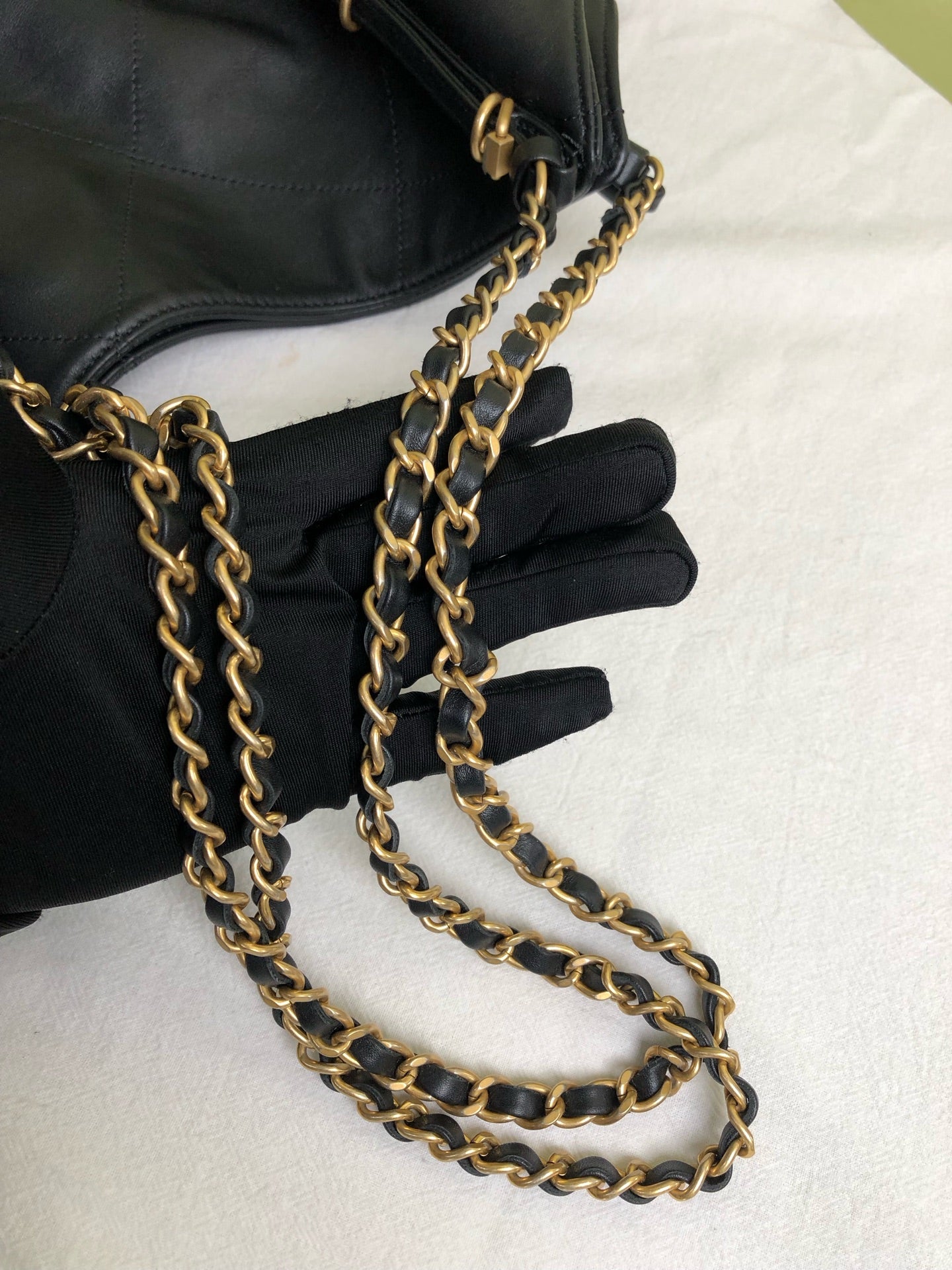 Chanel Metal Black Tote
