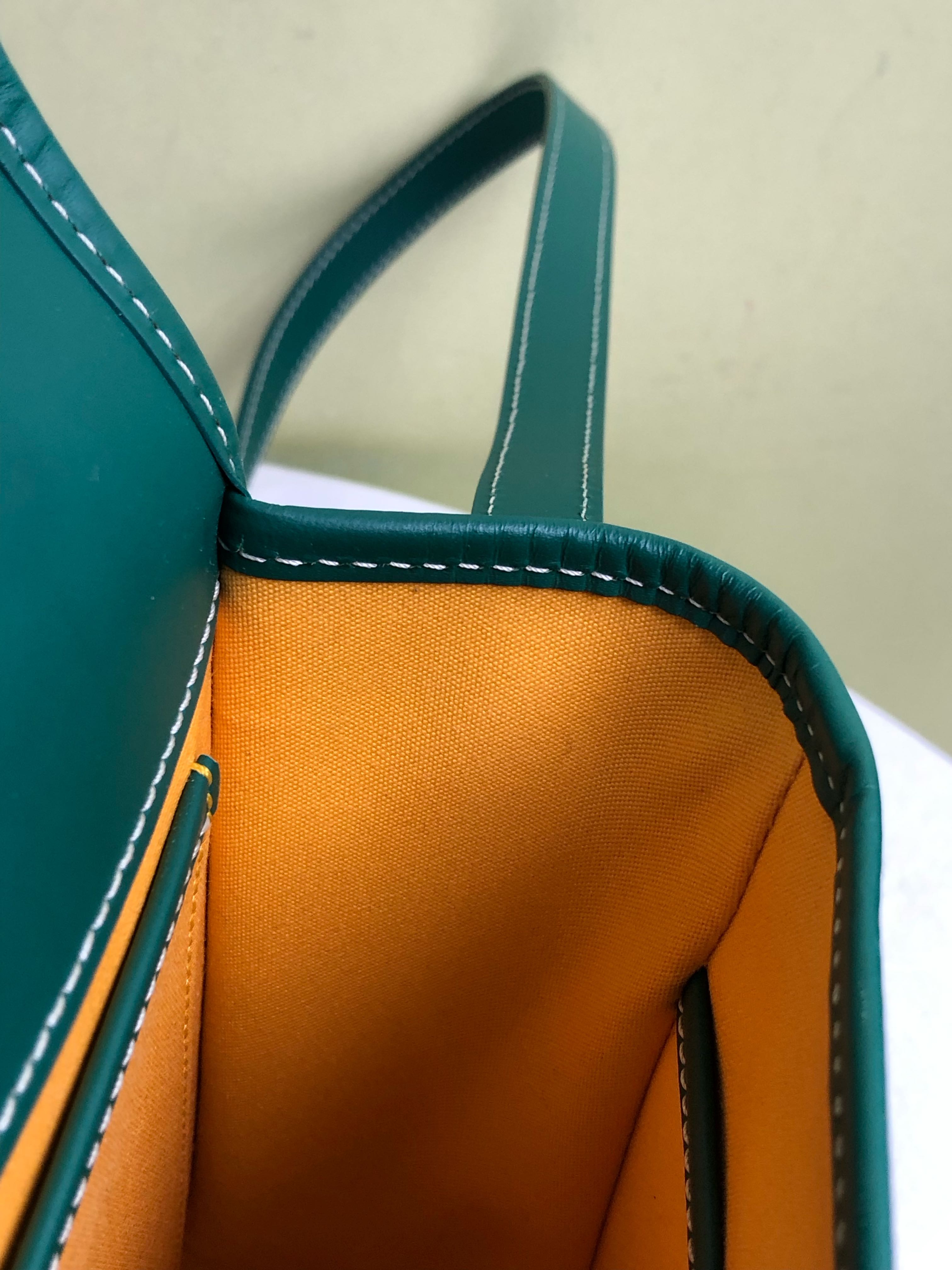 Goyard Green Messenger Bag