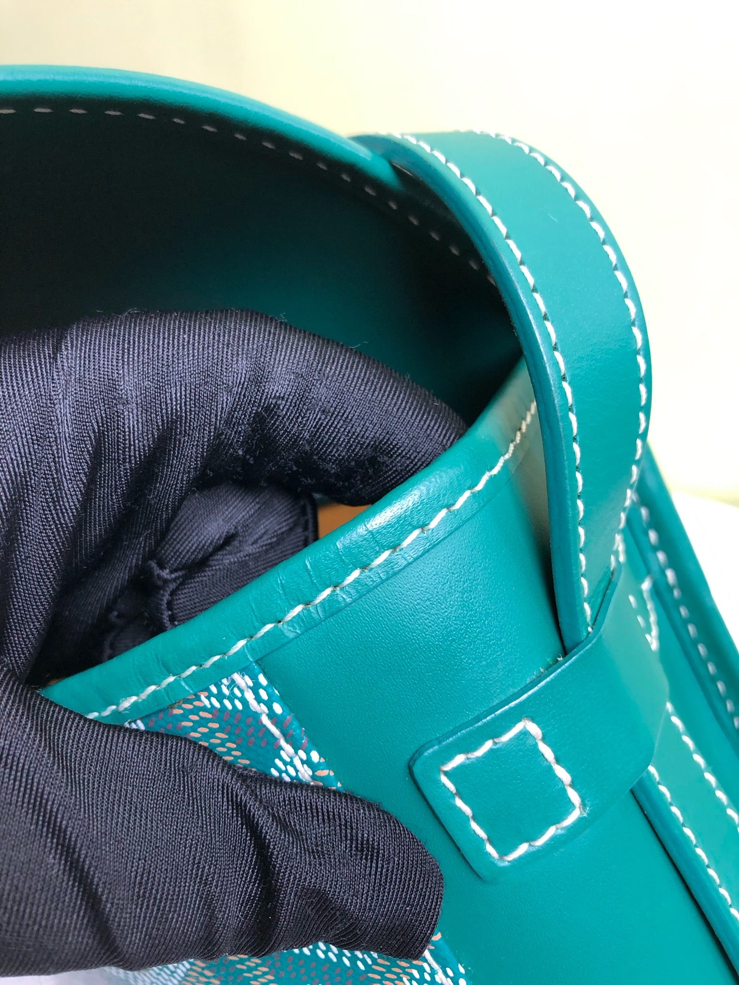 Goyard Green Messenger Bag