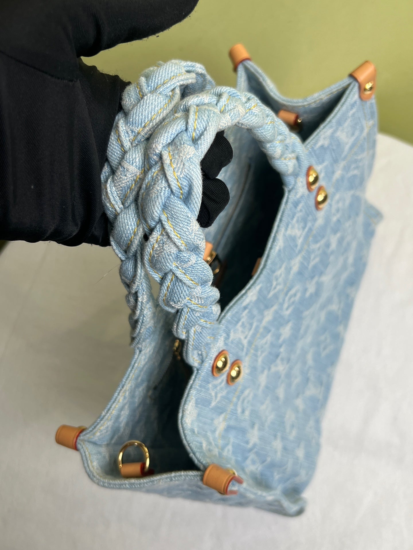 Louis Vuitton LET GO Small Handbag Tote 28x23x10.5 M24897