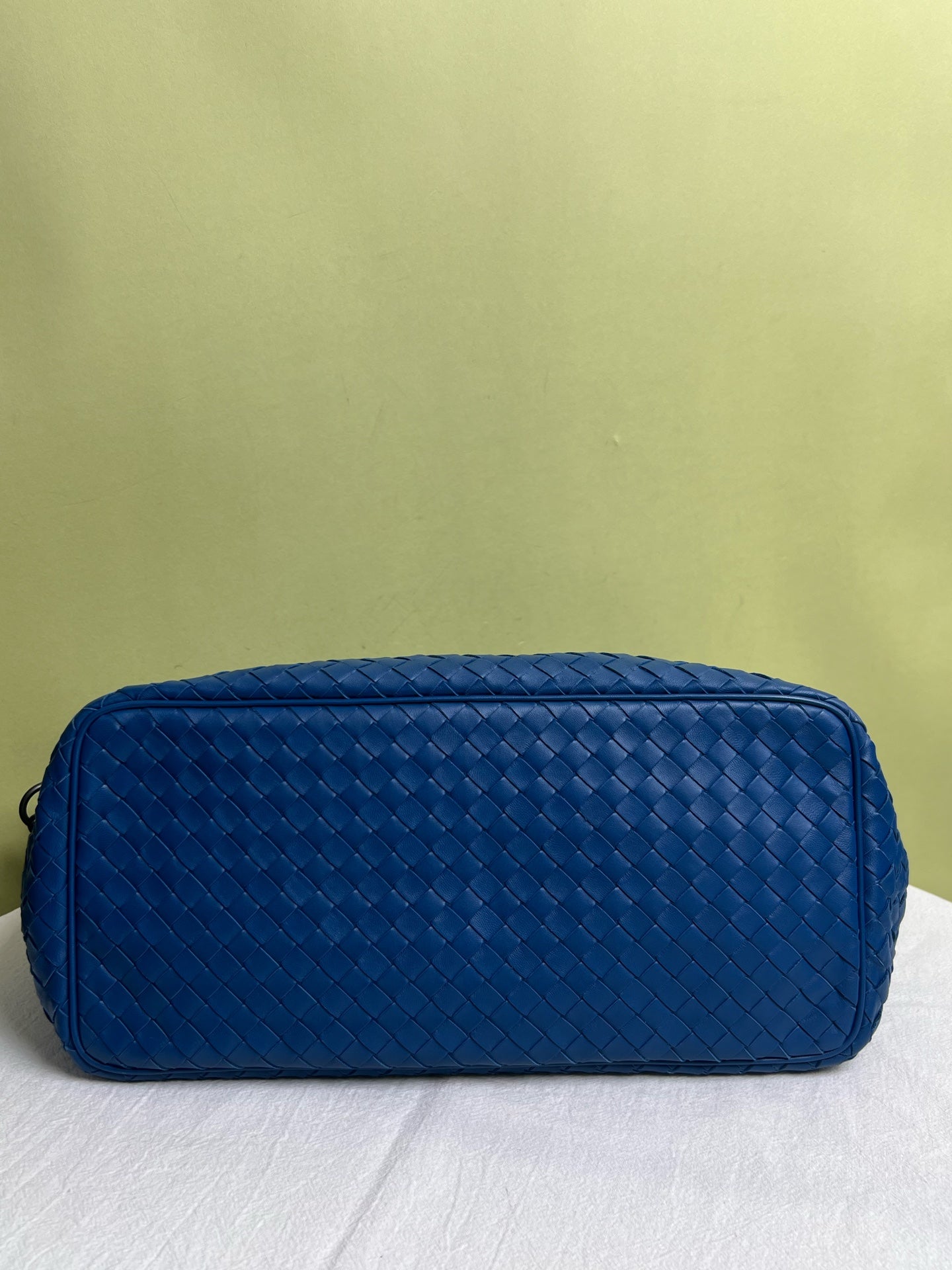 Bottega Veneta Blue Satchel