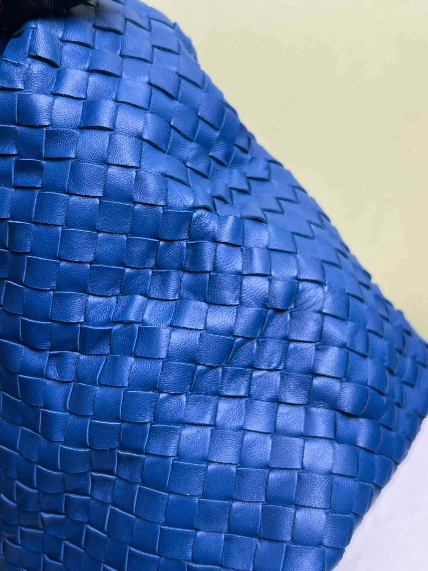 Bottega Veneta Blue Satchel