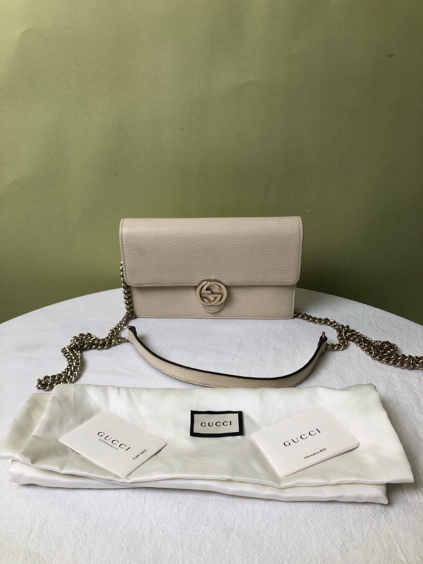 Gucci White Crossbody