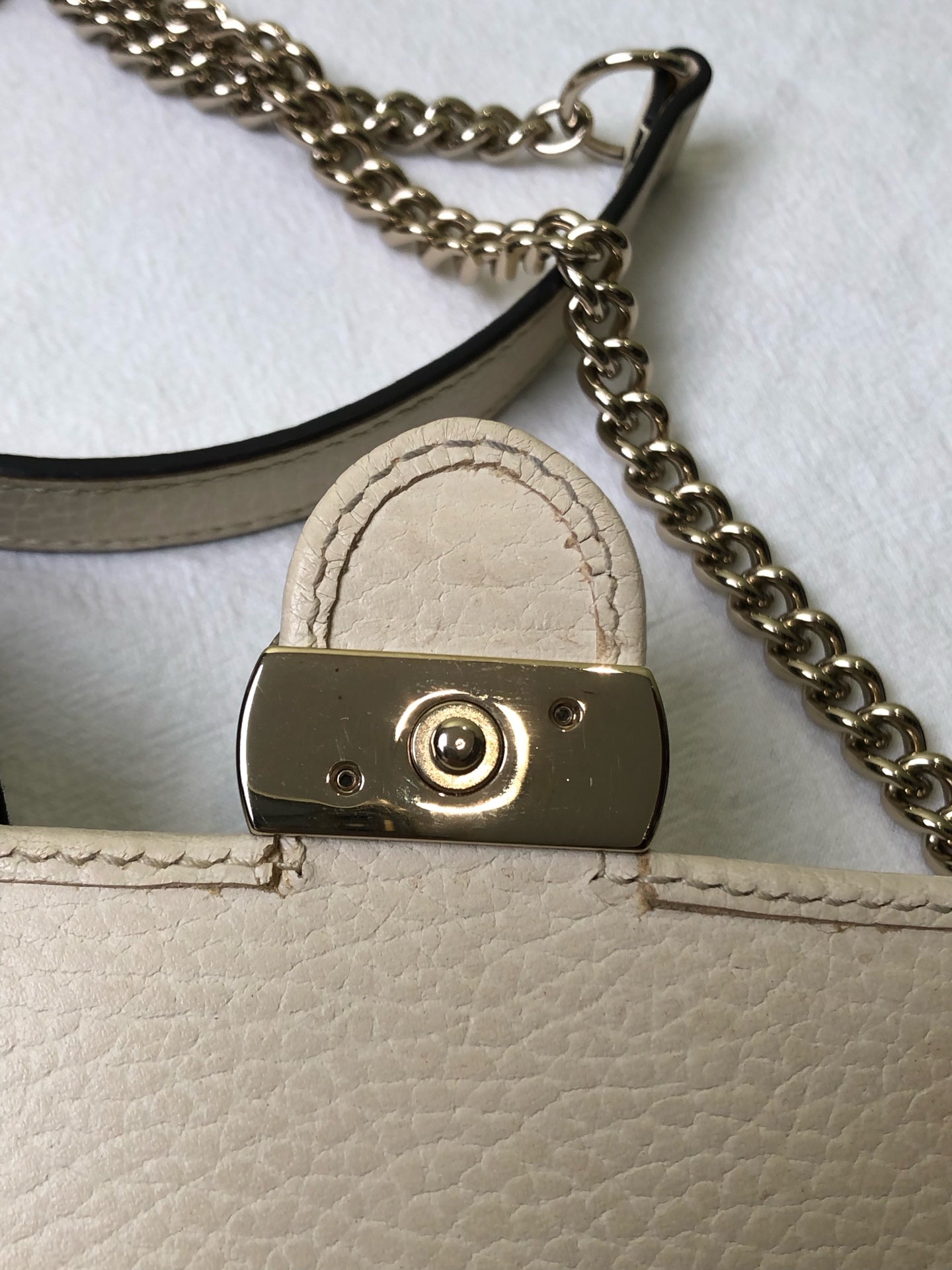 Gucci White Crossbody