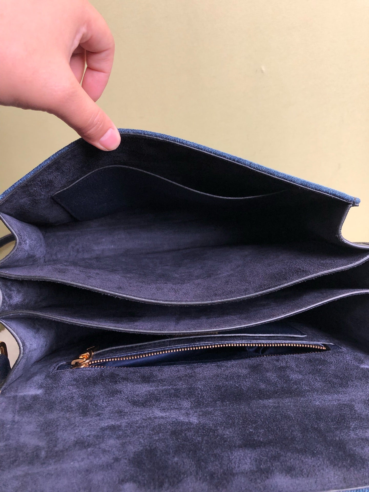 Miu Miu Blue Shoulder Bag