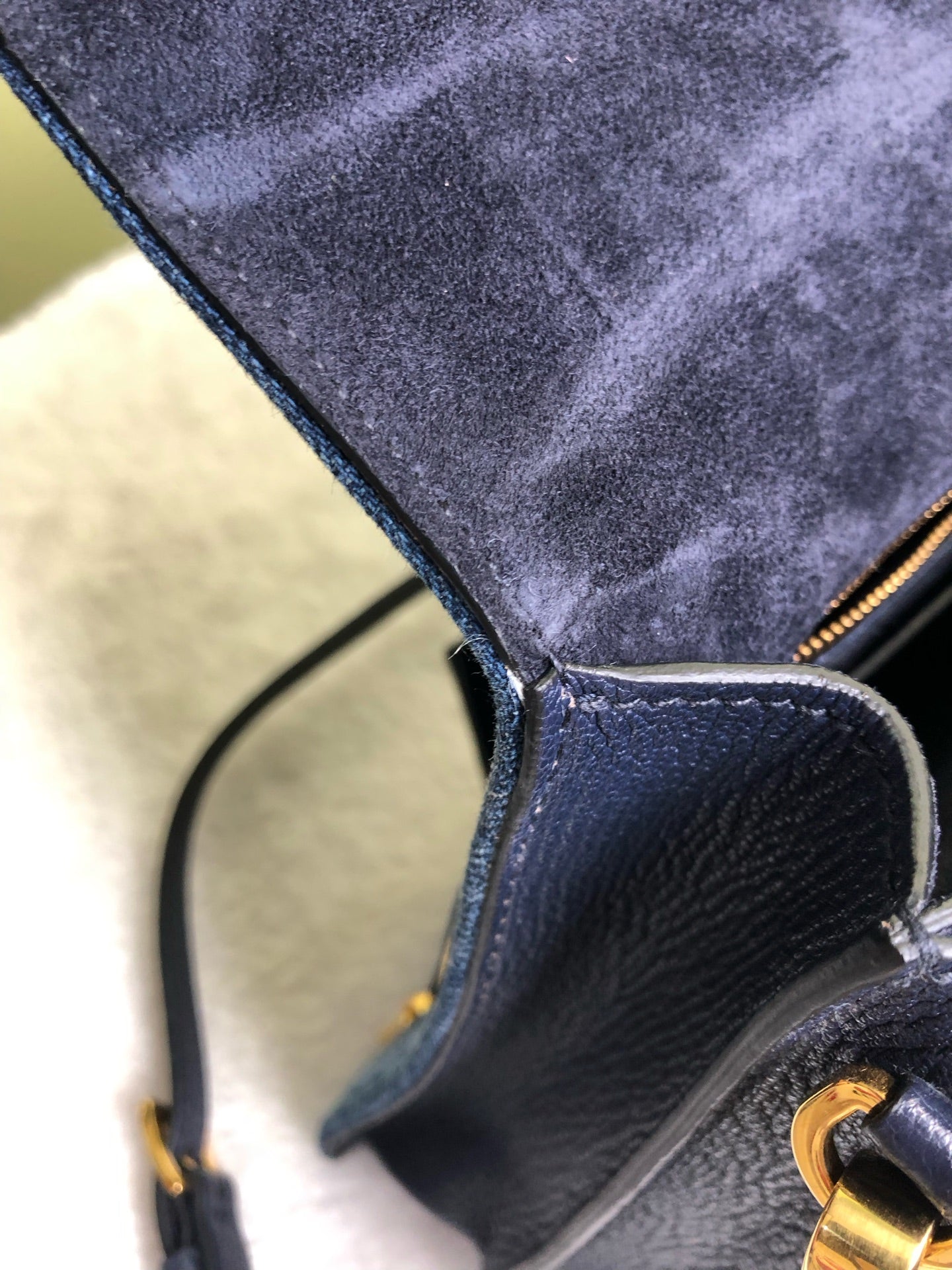 Miu Miu Blue Shoulder Bag