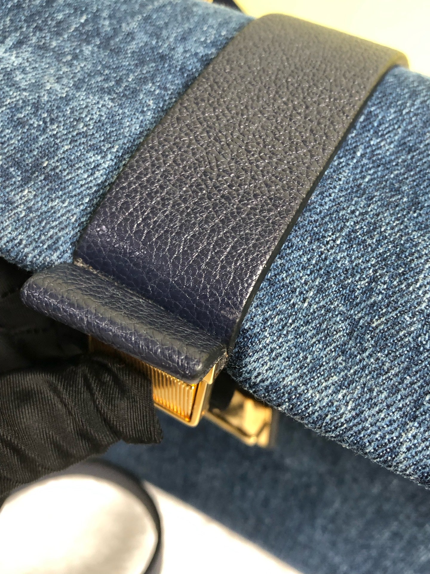 Miu Miu Blue Shoulder Bag