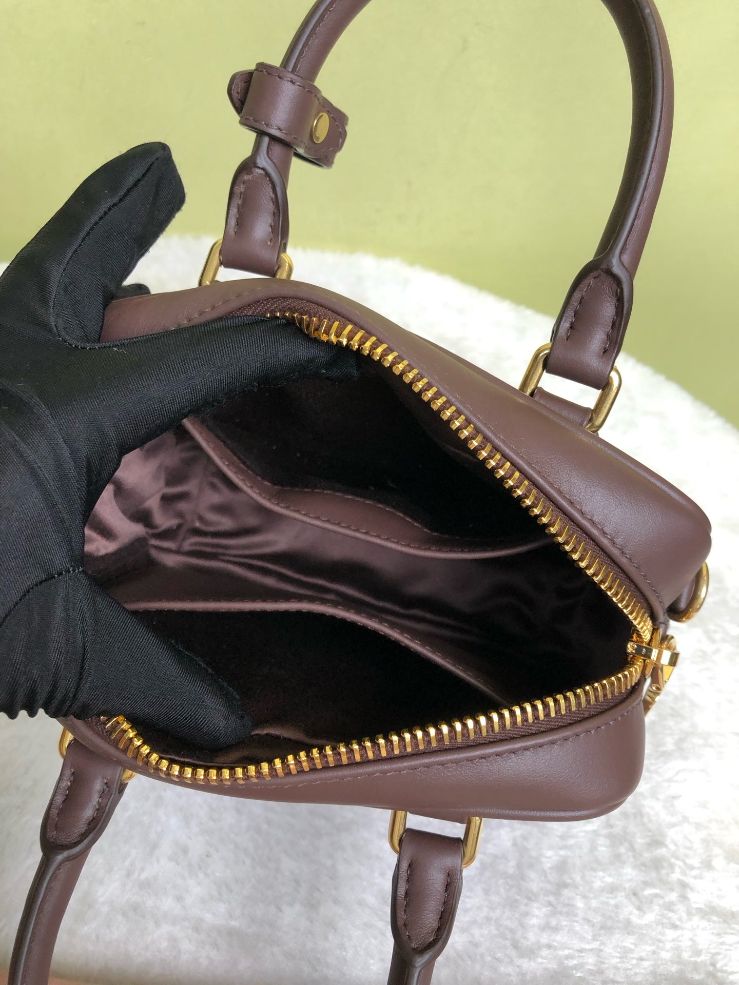 Miu Miu Brown Shoulder Bag