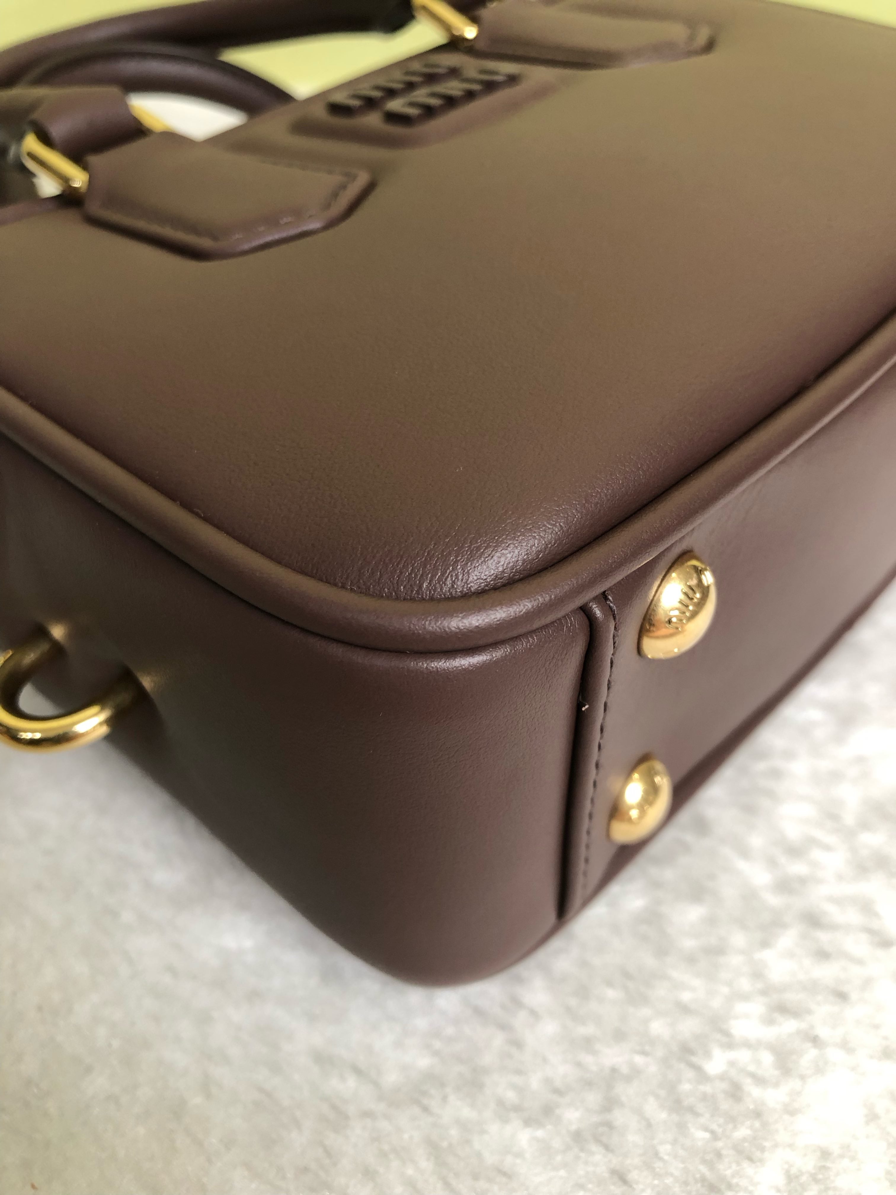 Miu Miu Brown Shoulder Bag