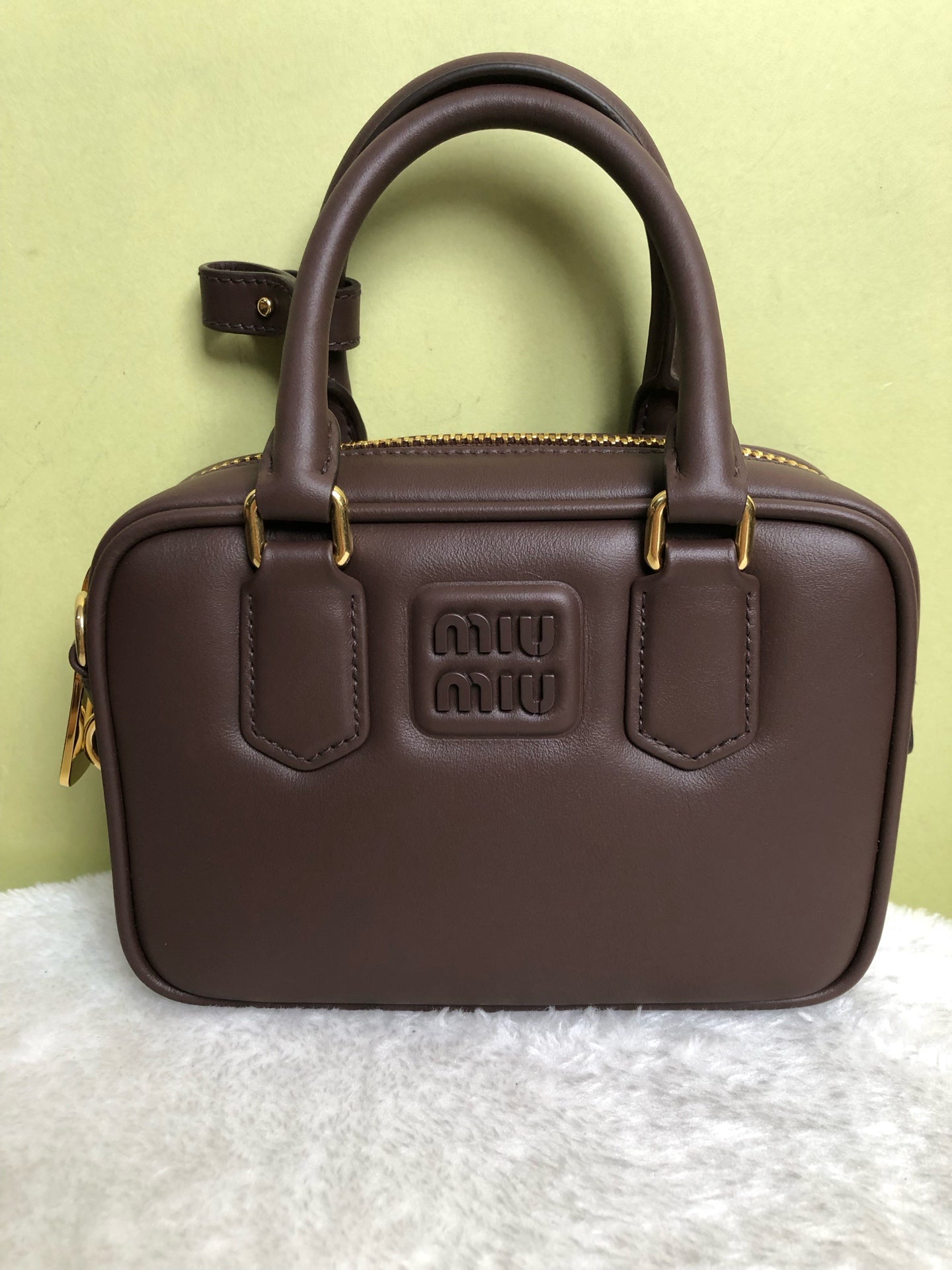 Miu Miu Brown Shoulder Bag