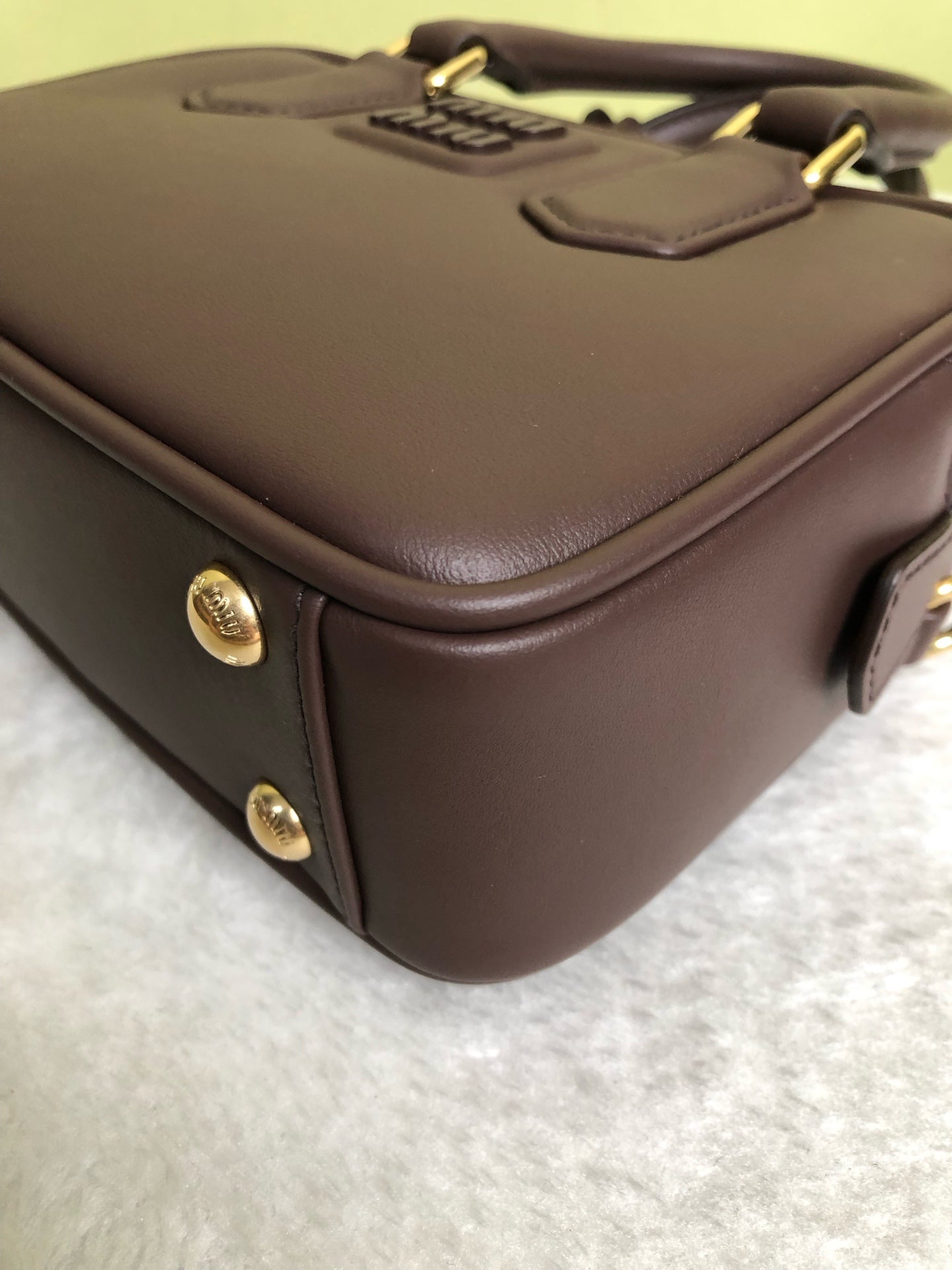 Miu Miu Brown Shoulder Bag