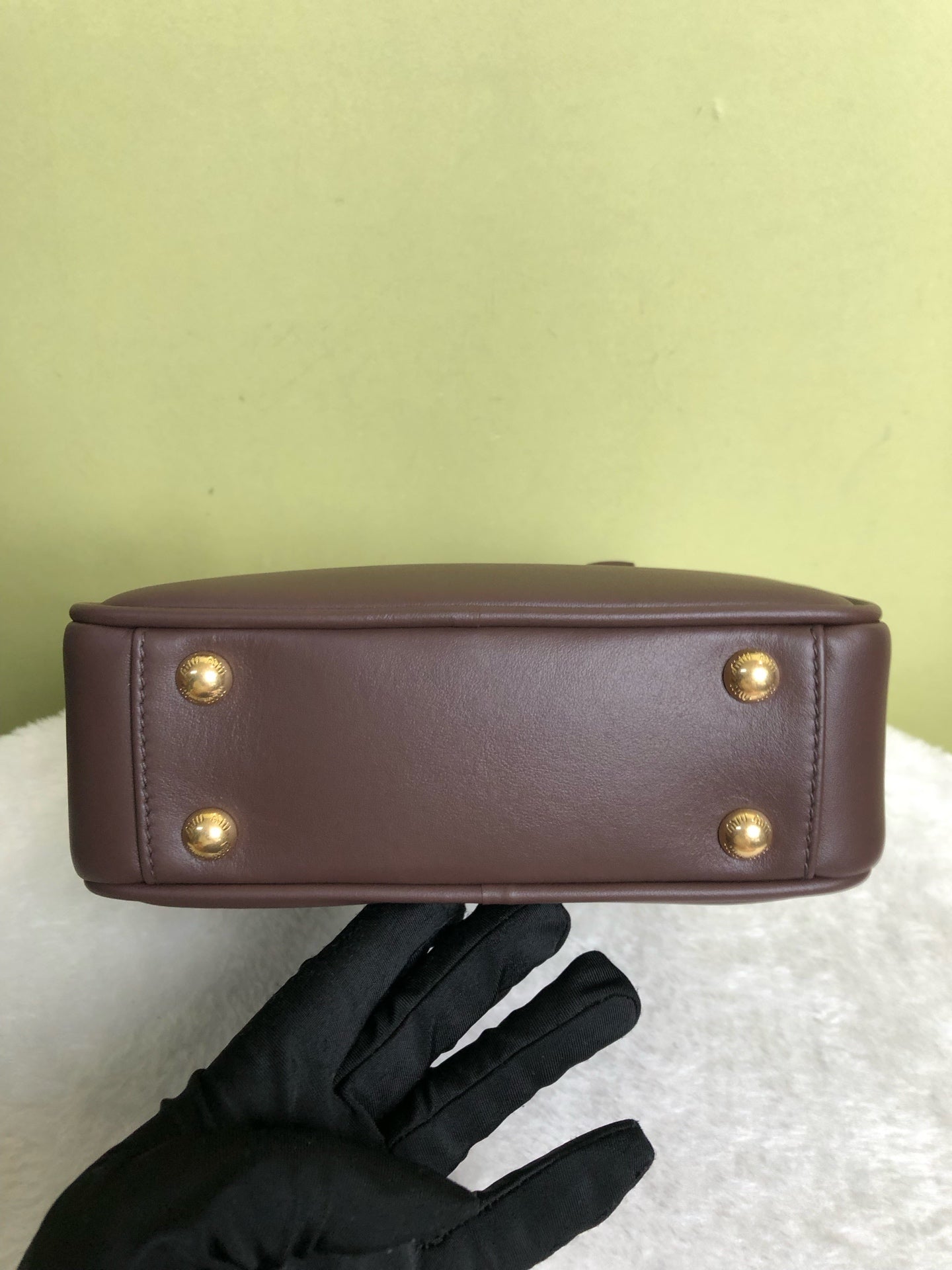 Miu Miu Brown Shoulder Bag