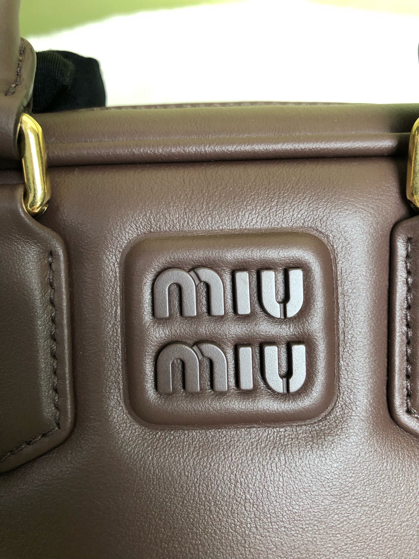 Miu Miu Brown Shoulder Bag