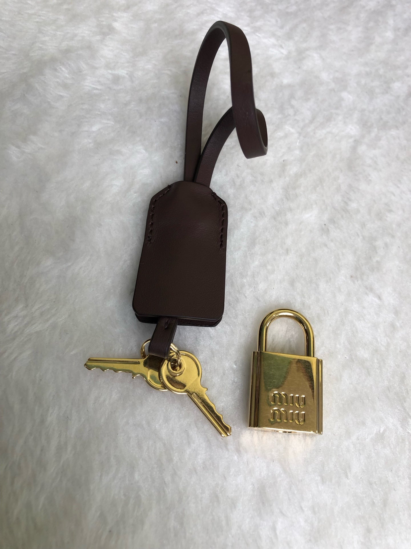 Miu Miu Brown Shoulder Bag