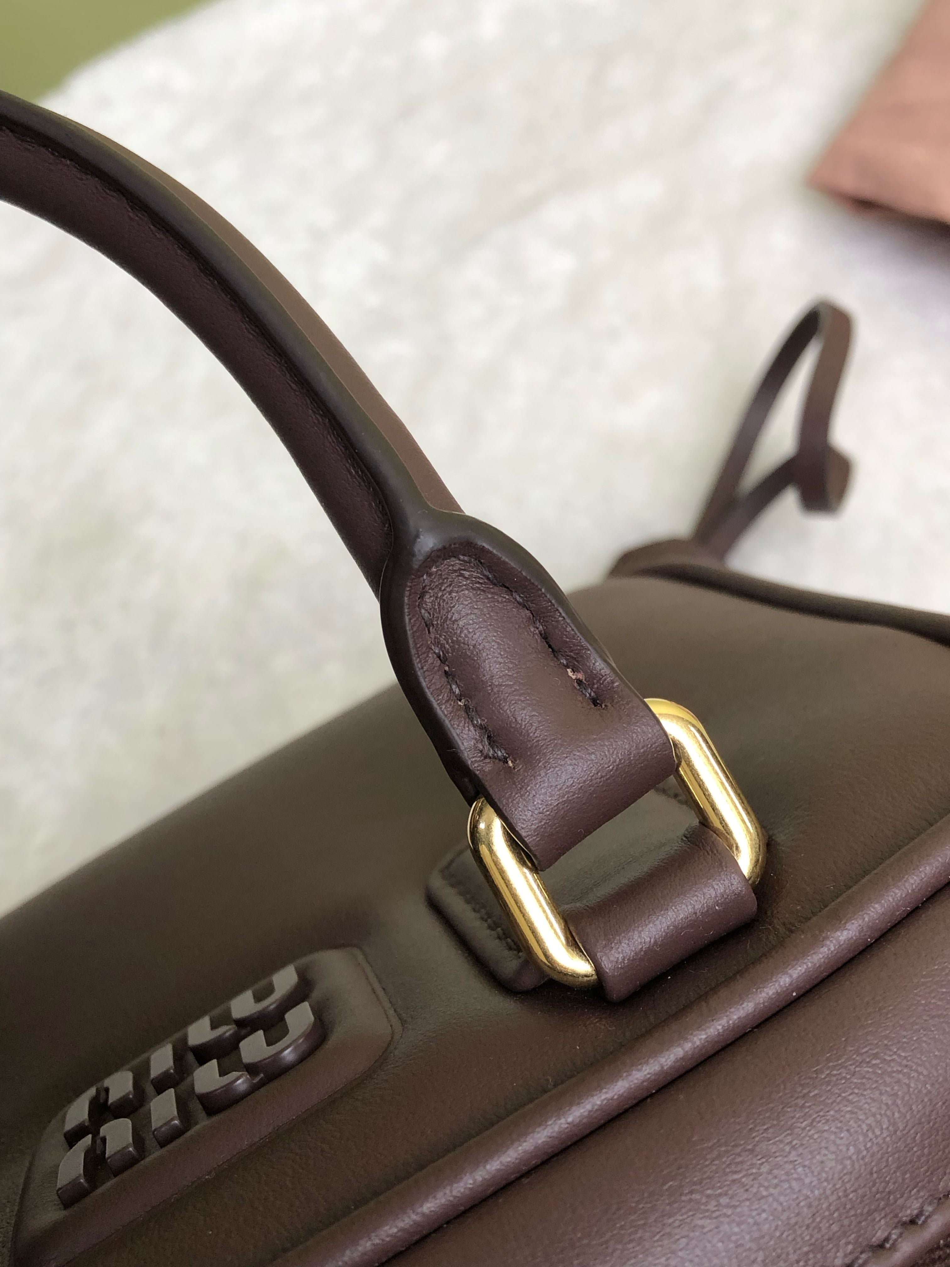 Miu Miu Brown Shoulder Bag
