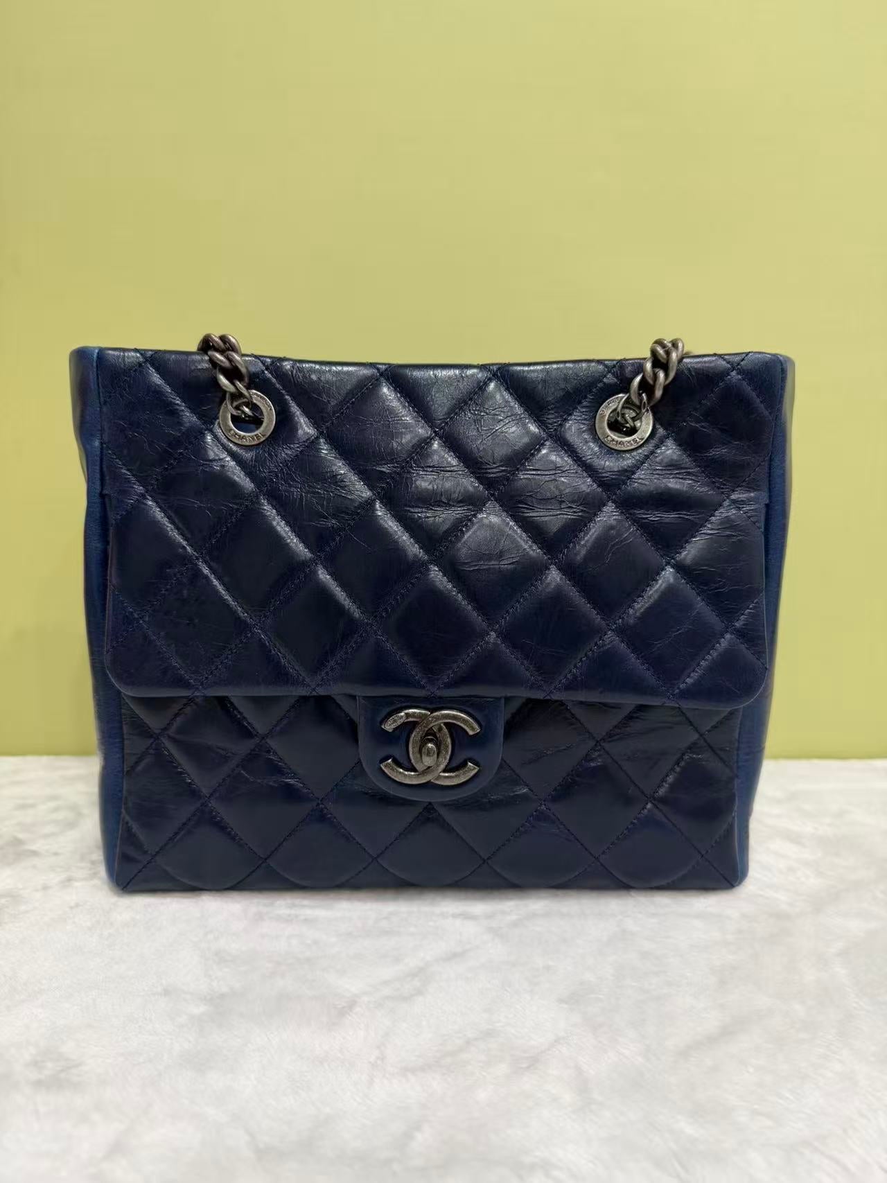 Chanel Blue Shoulder Bag