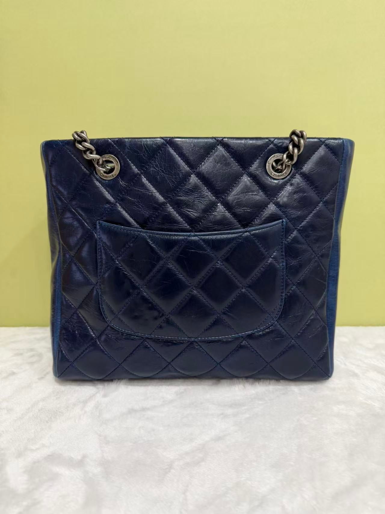 Chanel Blue Shoulder Bag