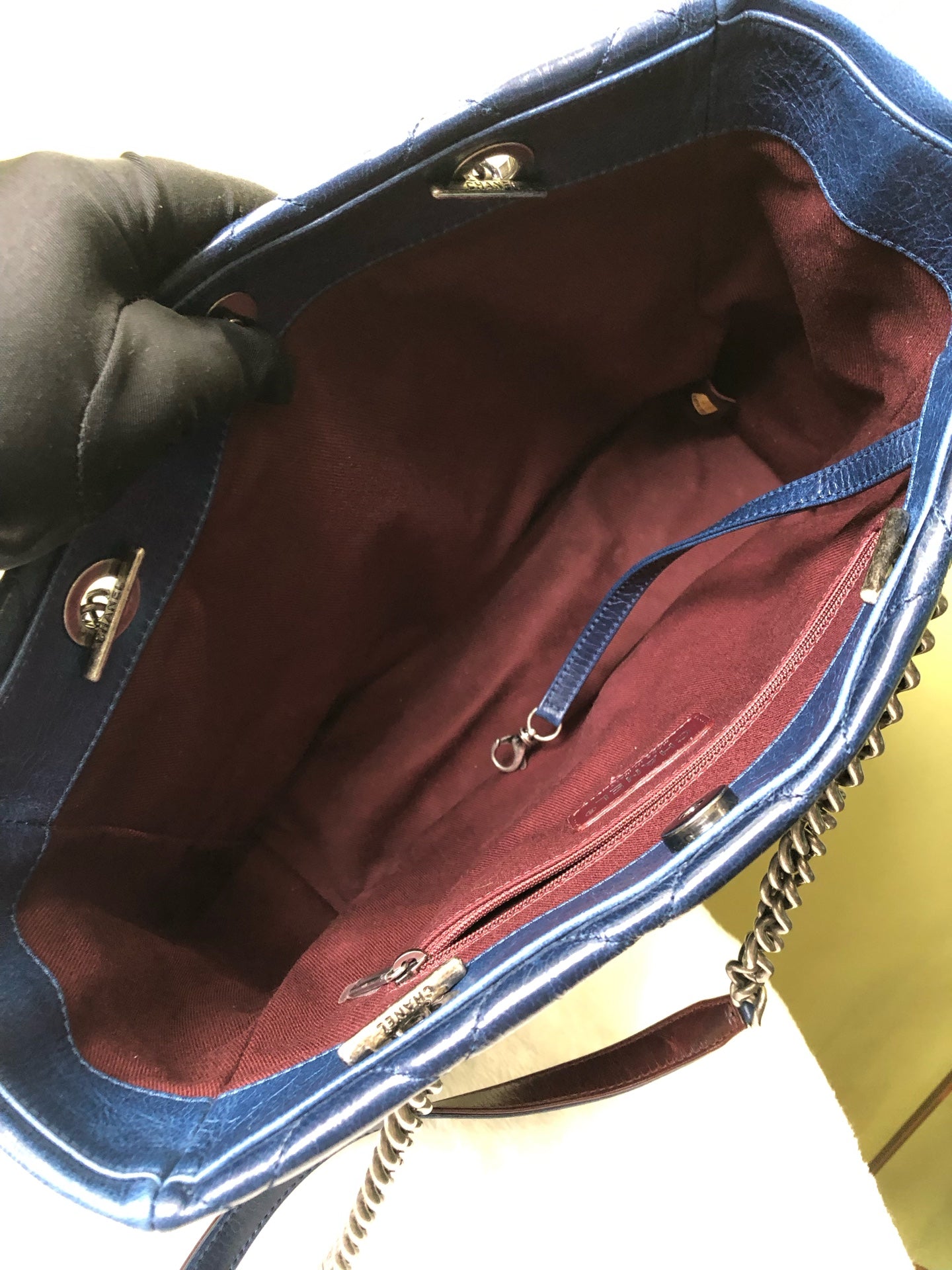 Chanel Blue Shoulder Bag