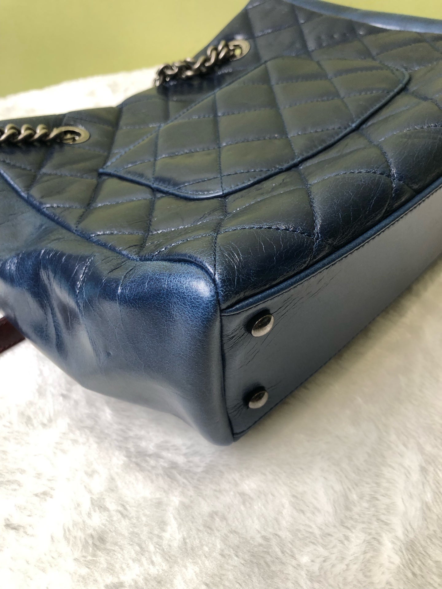 Chanel Blue Shoulder Bag