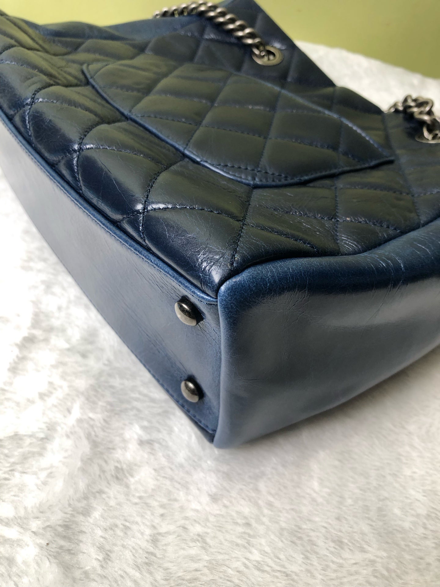 Chanel Blue Shoulder Bag