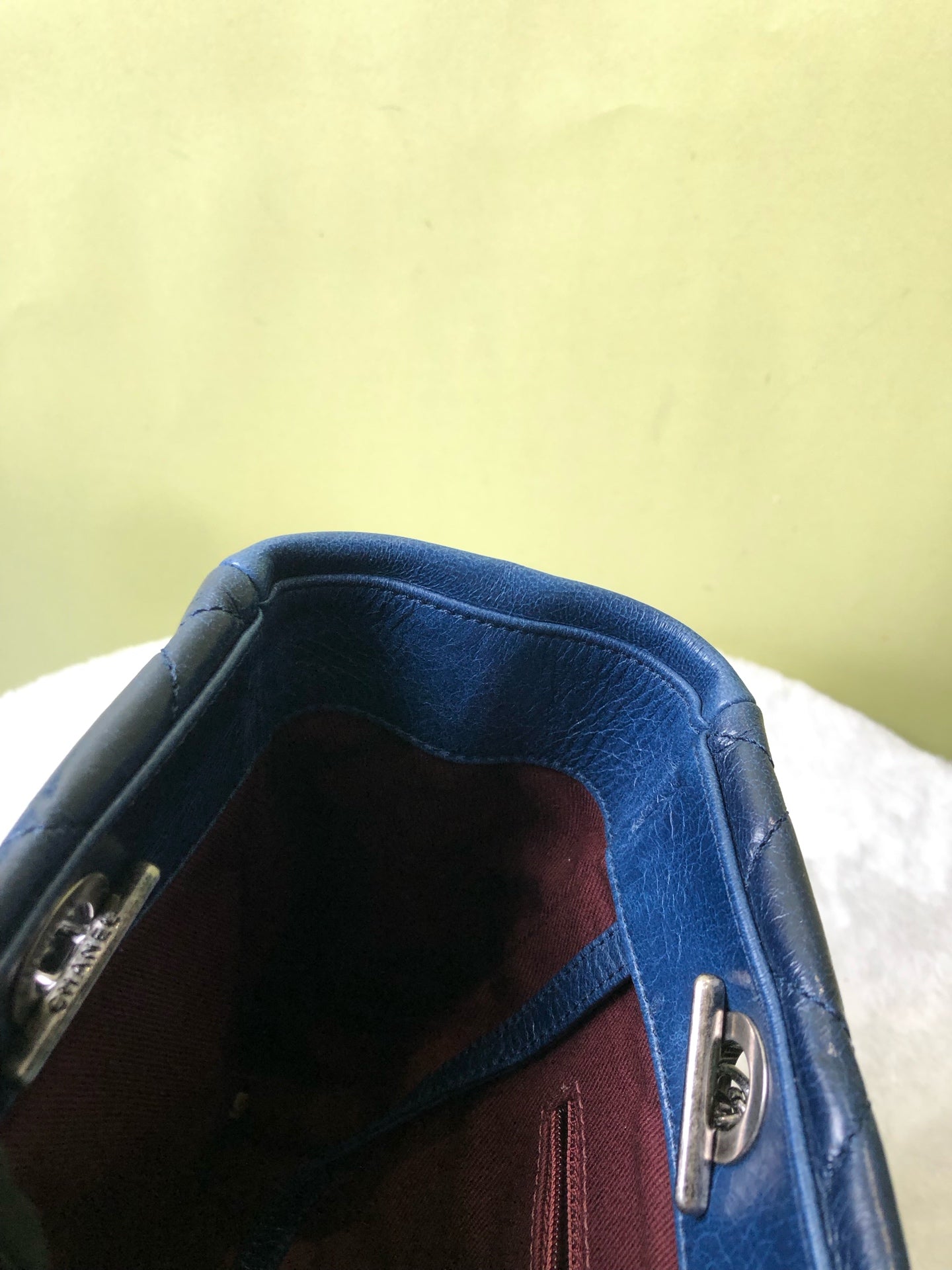 Chanel Blue Shoulder Bag