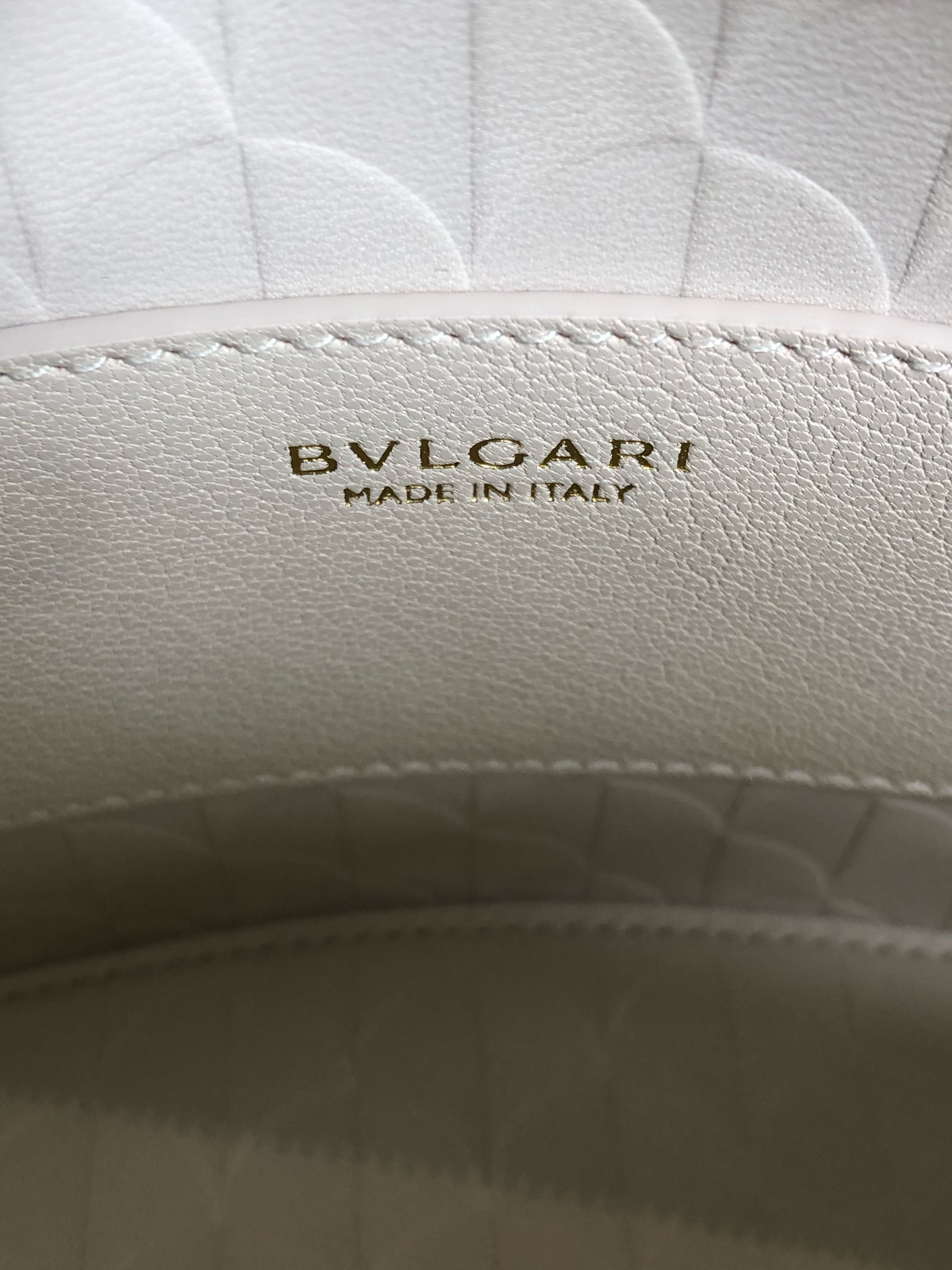 Bvlgari White Crossbody
